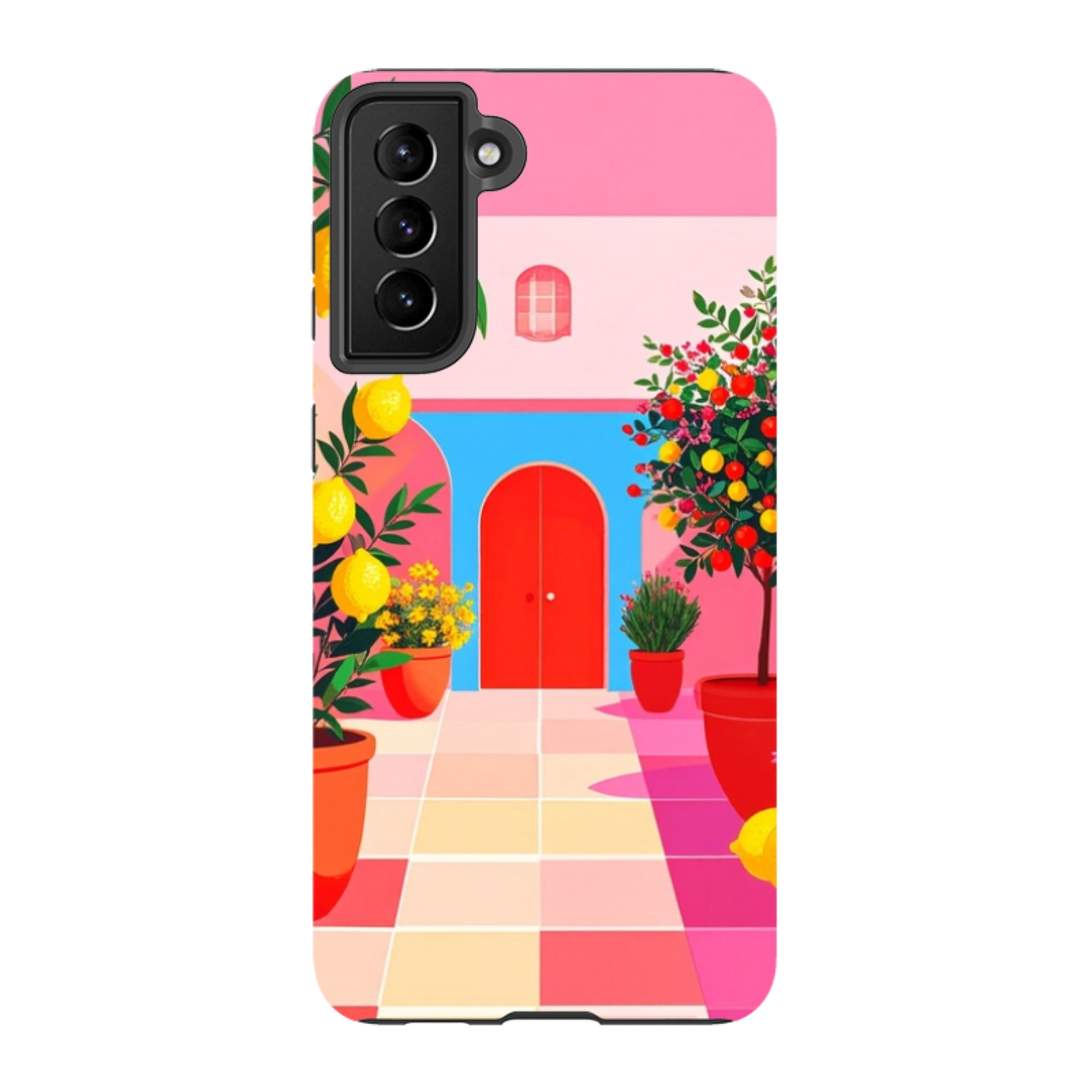 Samsung Tough Case - Red Garden