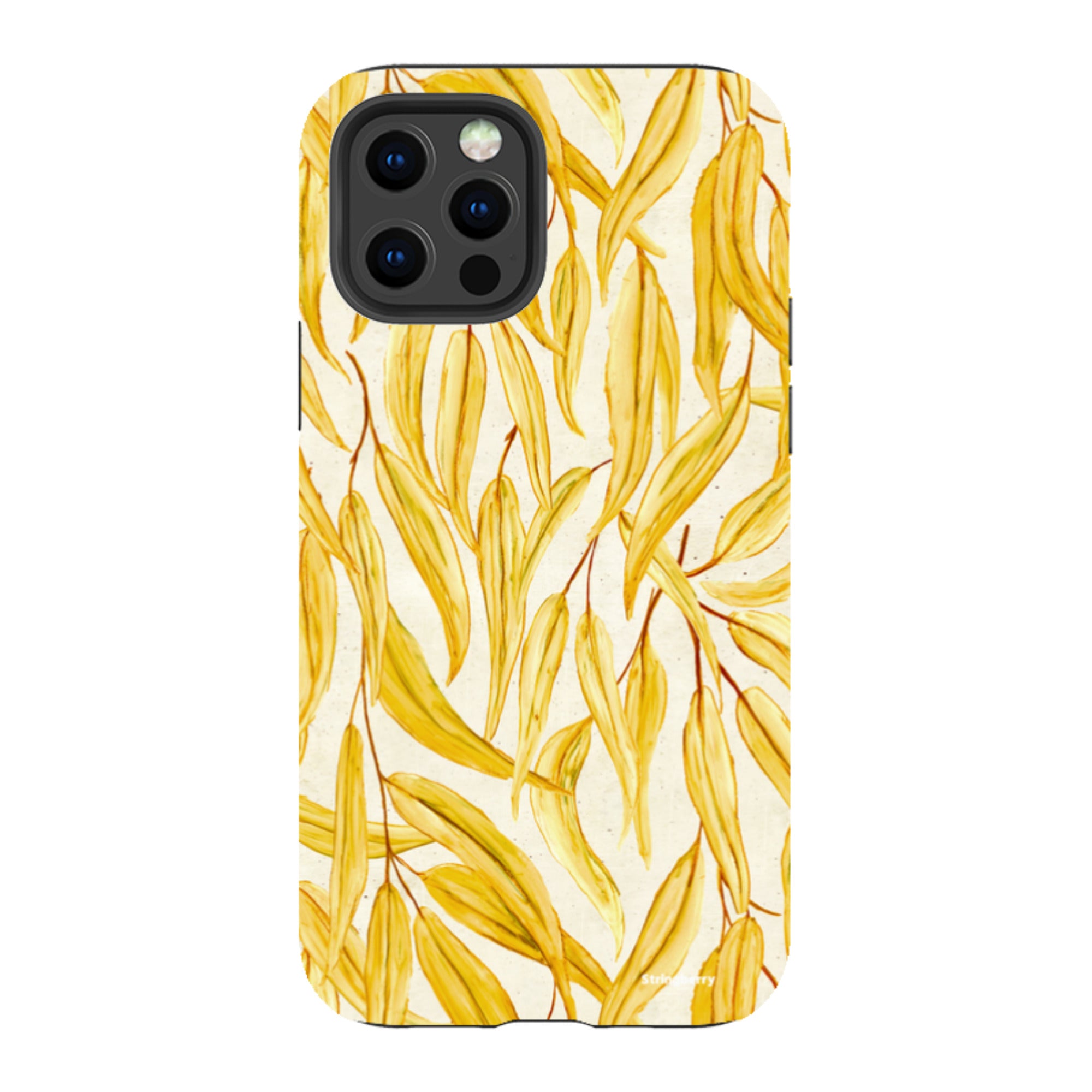 iPhone Tough Case - Gum Yellow By Katherine Quinn