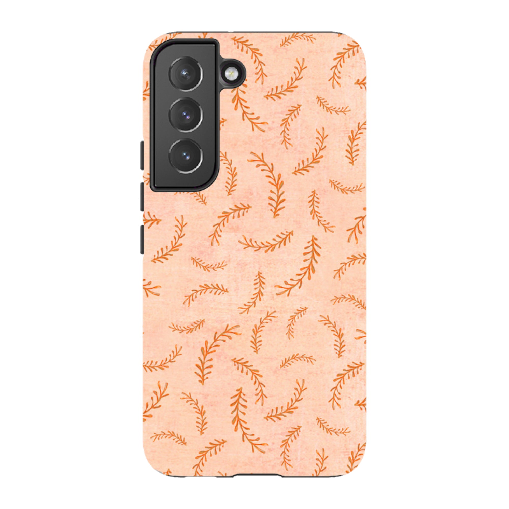 Samsung Tough Case - Feathers Pink By Katherine Quinn