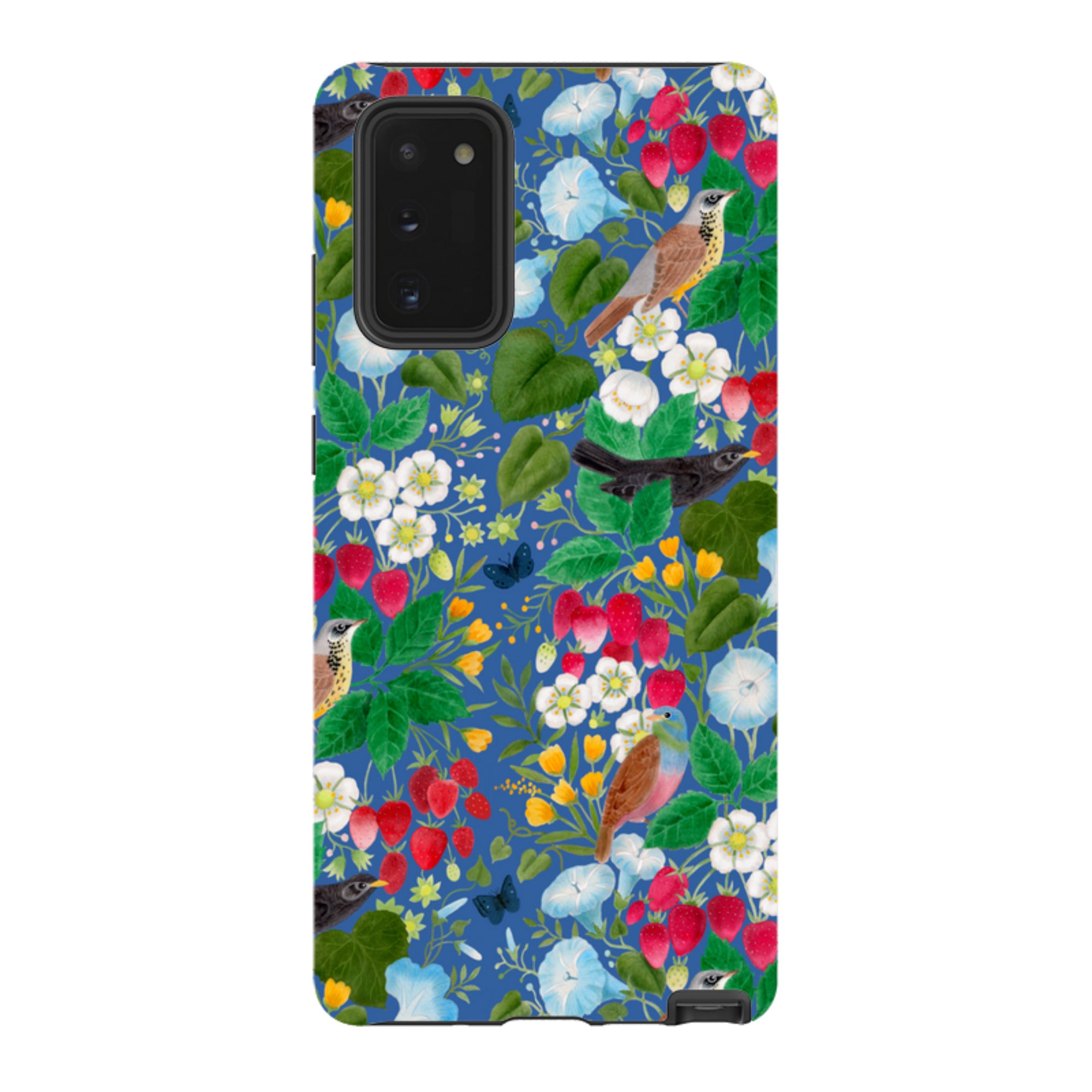 Samsung Tough  Case - Strawberry Thief By Bex Parkin