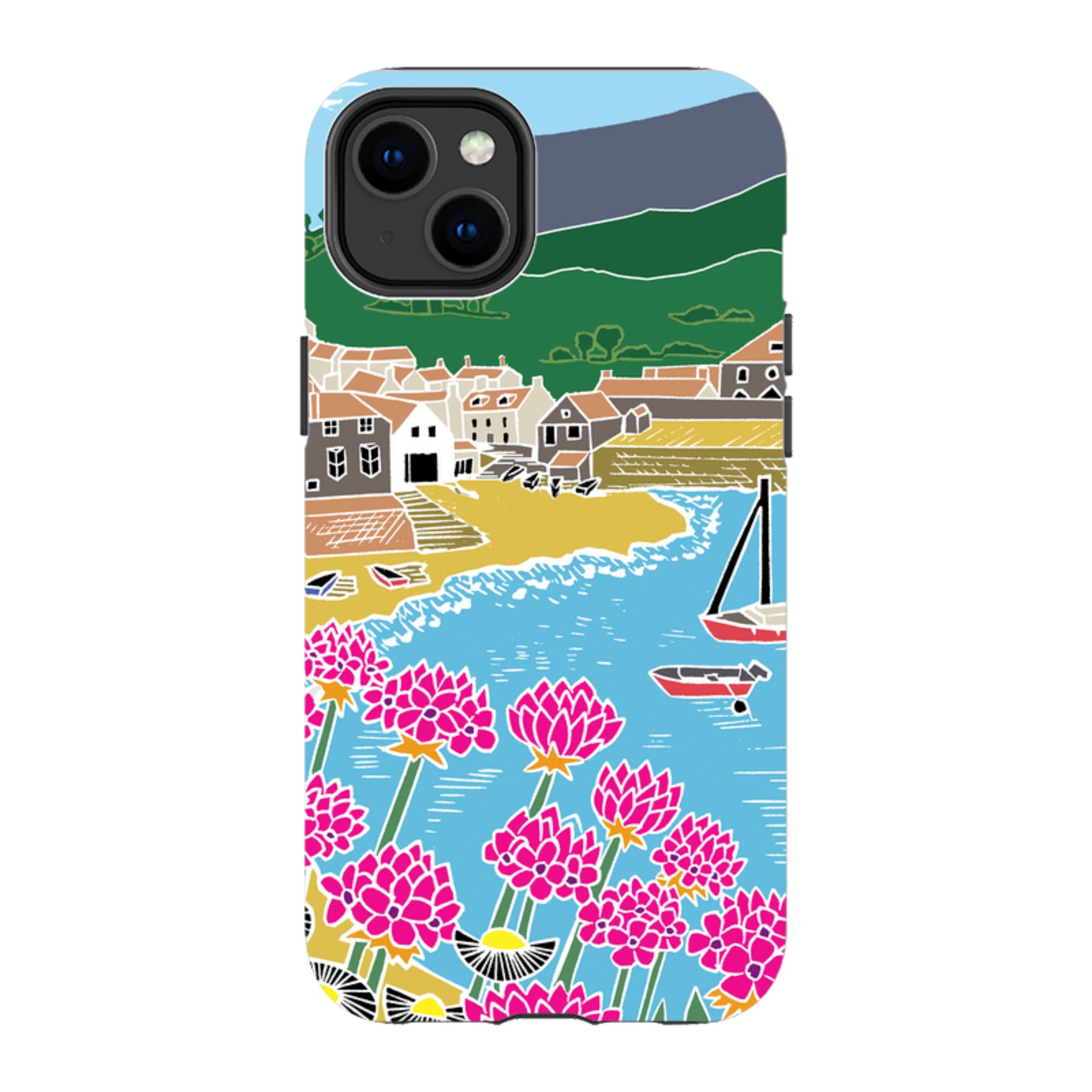 iPhone Tough Case - Quaint Harbour By Kate Heiss