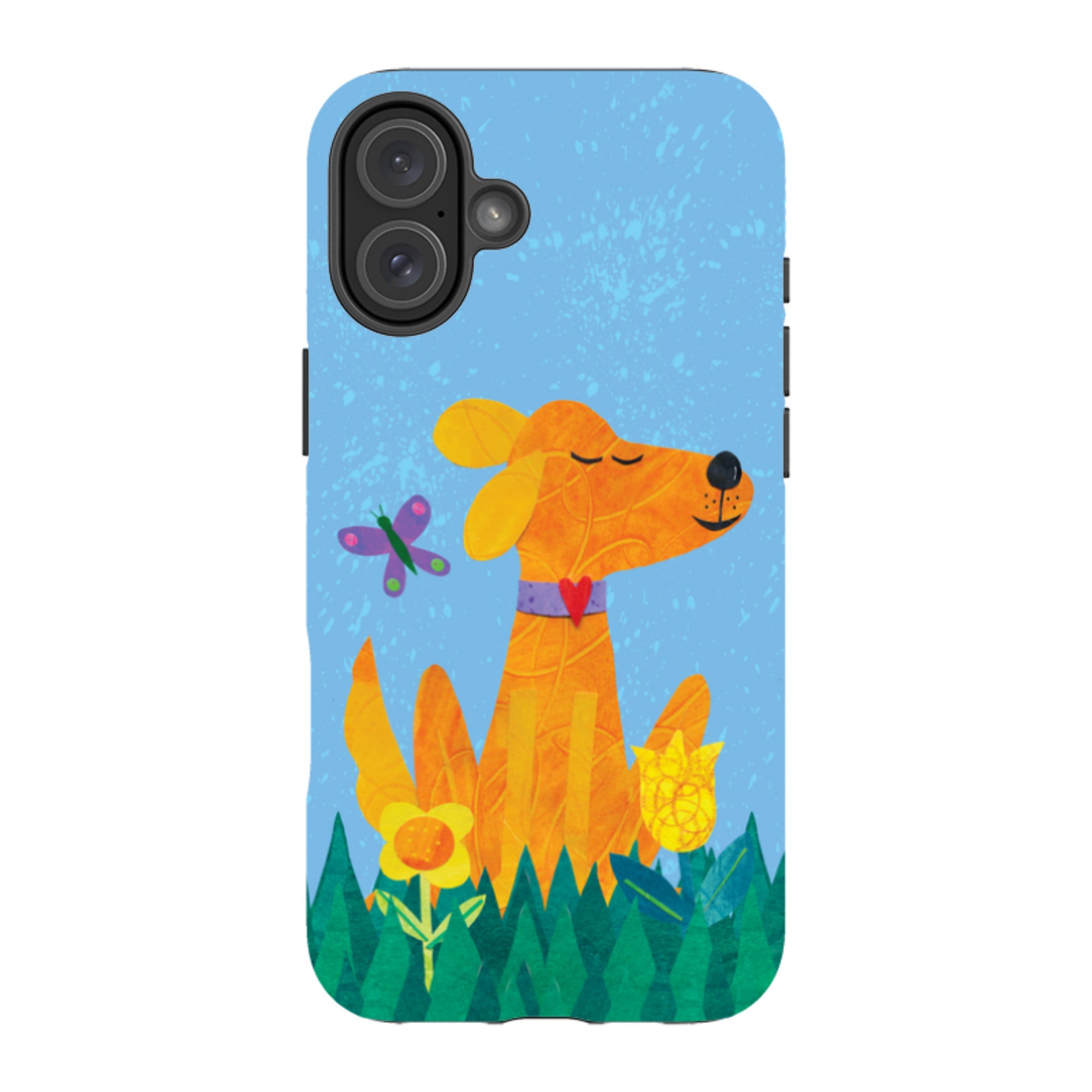 iPhone MagSafe Tough Case - Pup in the grass By Tracey English