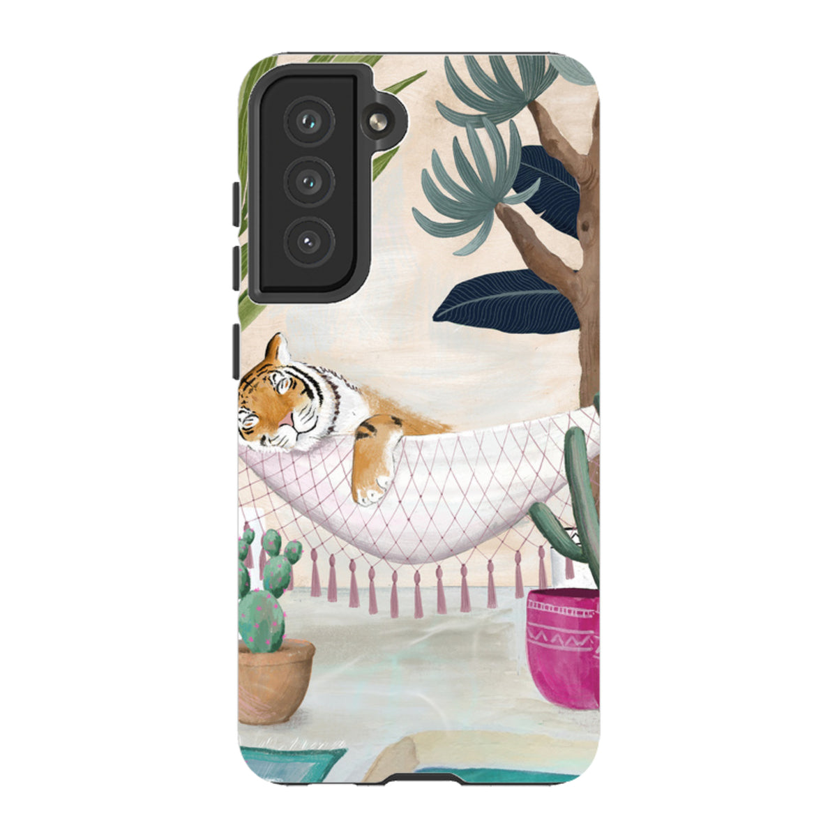 Samsung Tough Case - Tiger Hammock By Bex Parkin