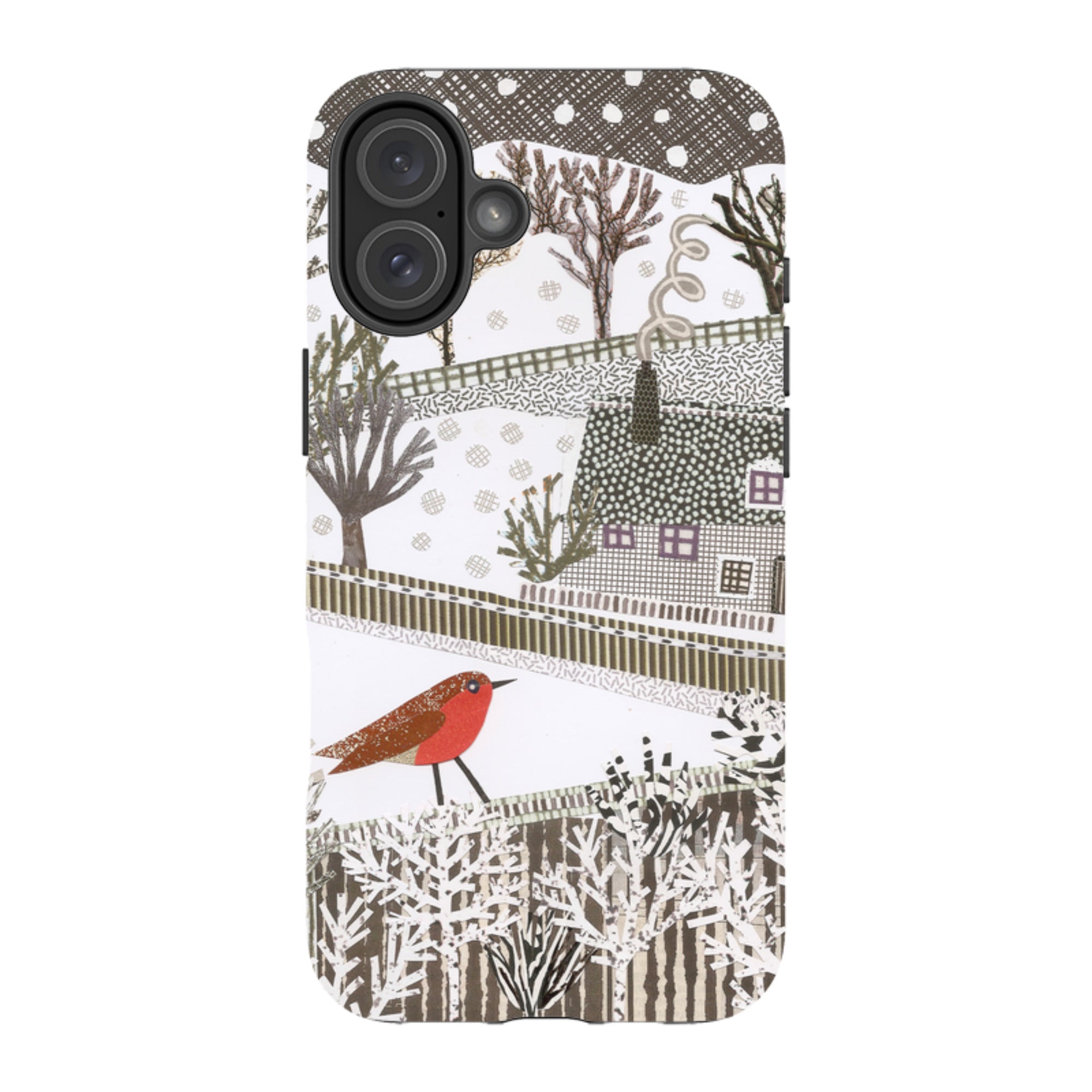 iPhone Tough Case - Robin Cottage By Jane Robbins