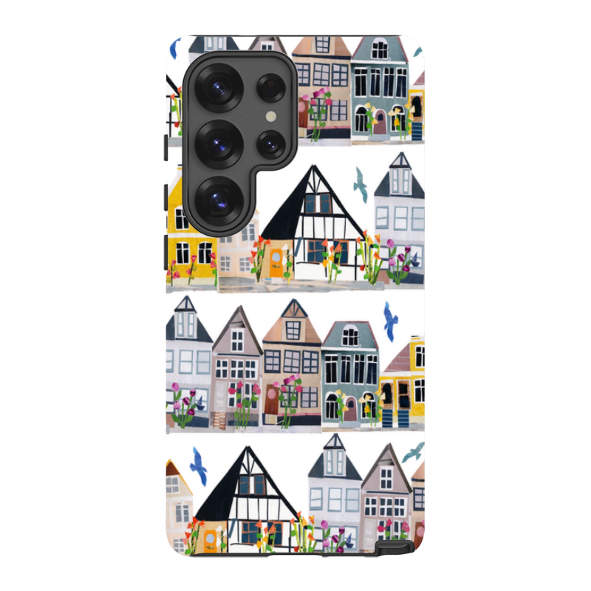 Samsung Tough Case - Danish Houses By Tracey English