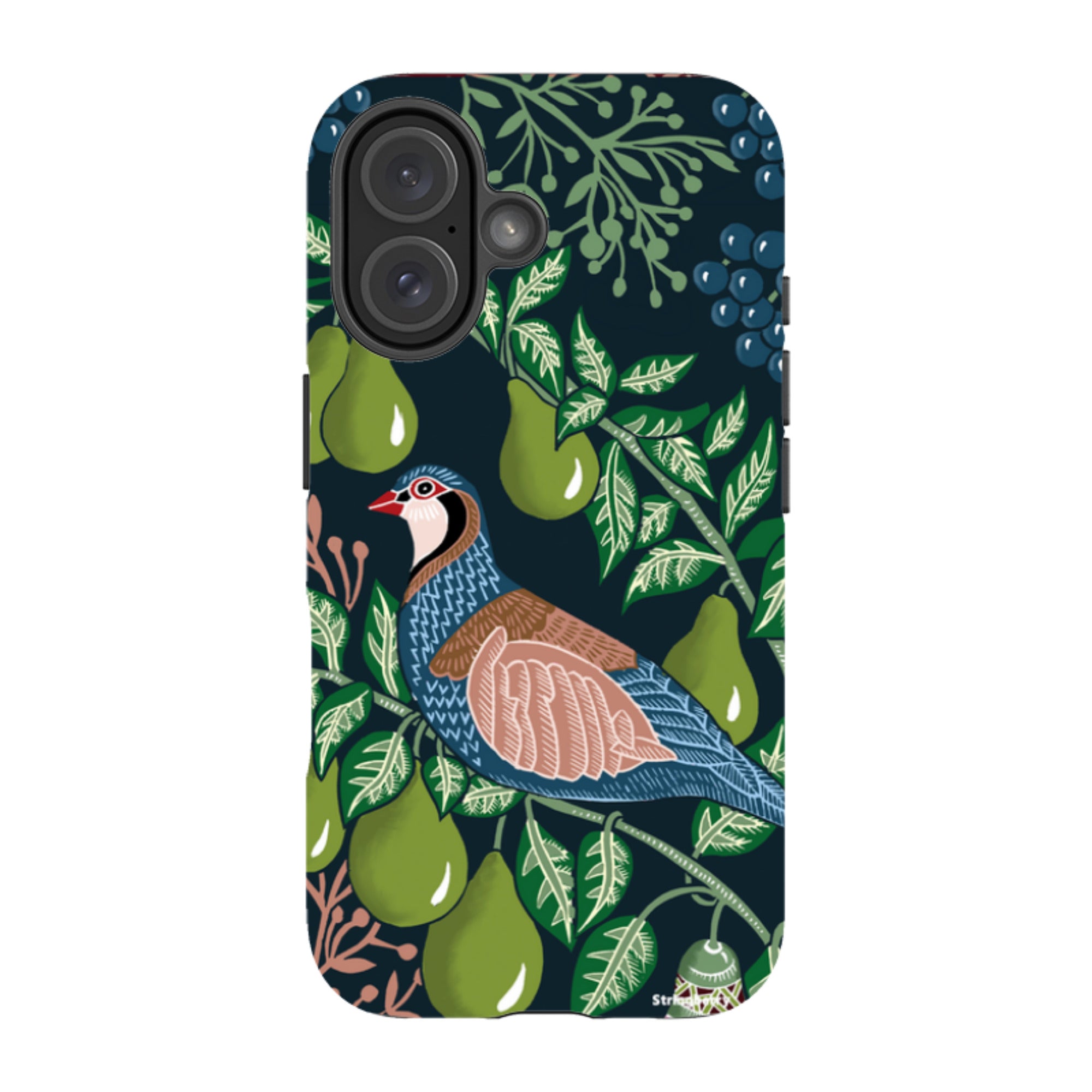 iPhone Tough Case - Partridge In Pear Tree By Kate Heiss