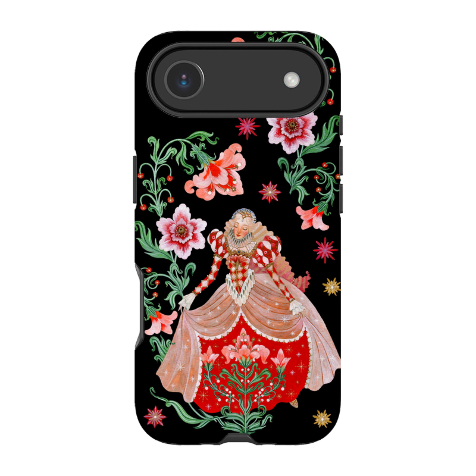 iPhone Tough  Case - Nine Ladies Dancing By Maria Matos