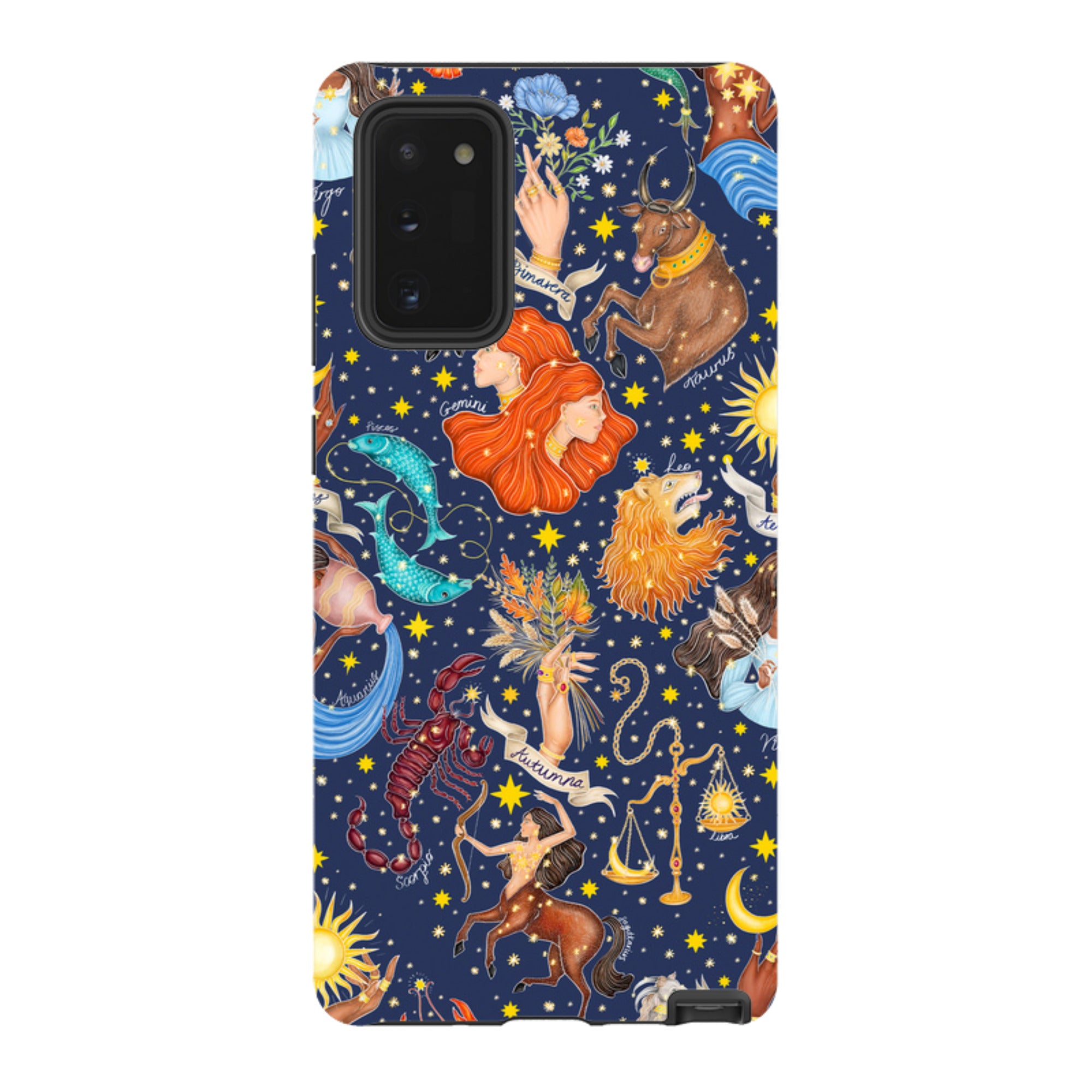 Samsung Tough Case - Zodiac Composite By Catherine Rowe