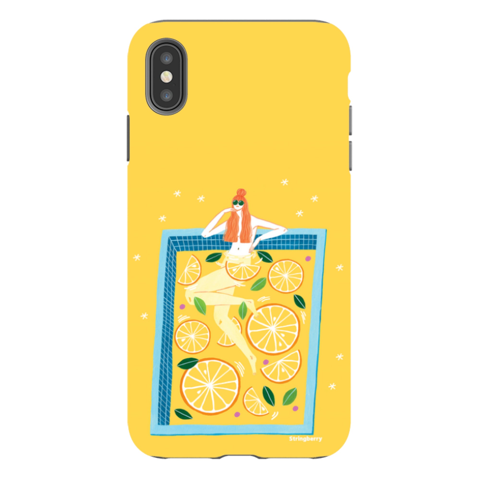 iPhone Tough Case - Lemonade By Madalina Andronic