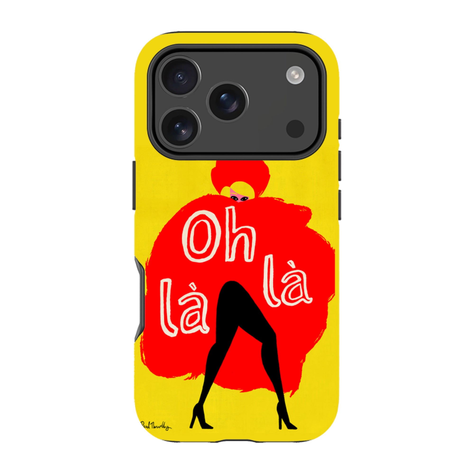 iPhone Tough Case - Oh Lala By Paul Thurlby