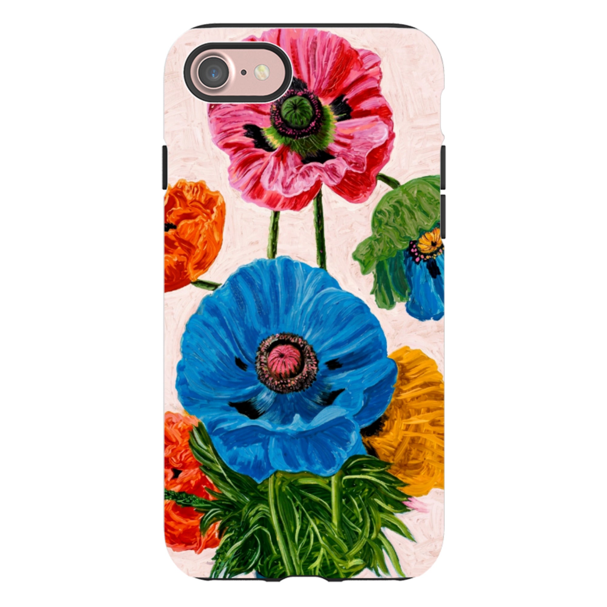 iPhone Tough Case - Kisling Poppy Pink