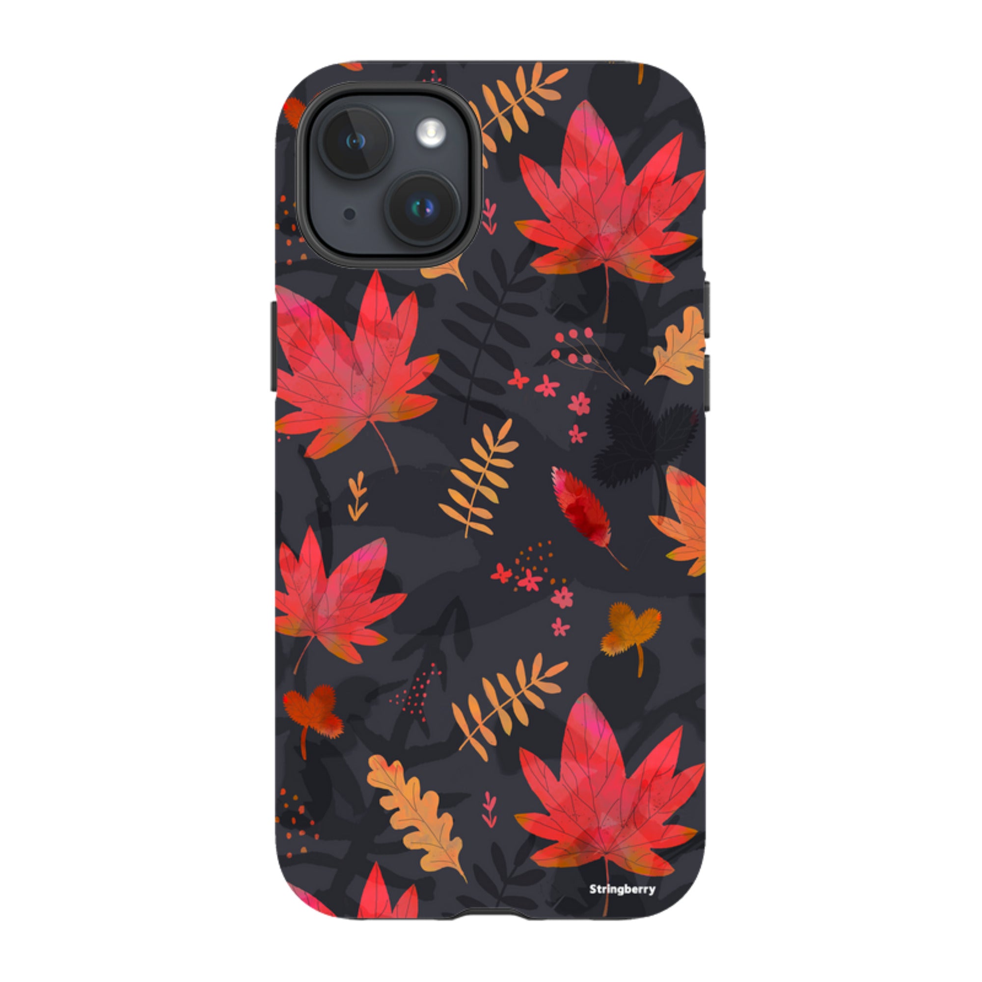 iPhone MagSafe Tough Case -  Autumn Leaves Dark