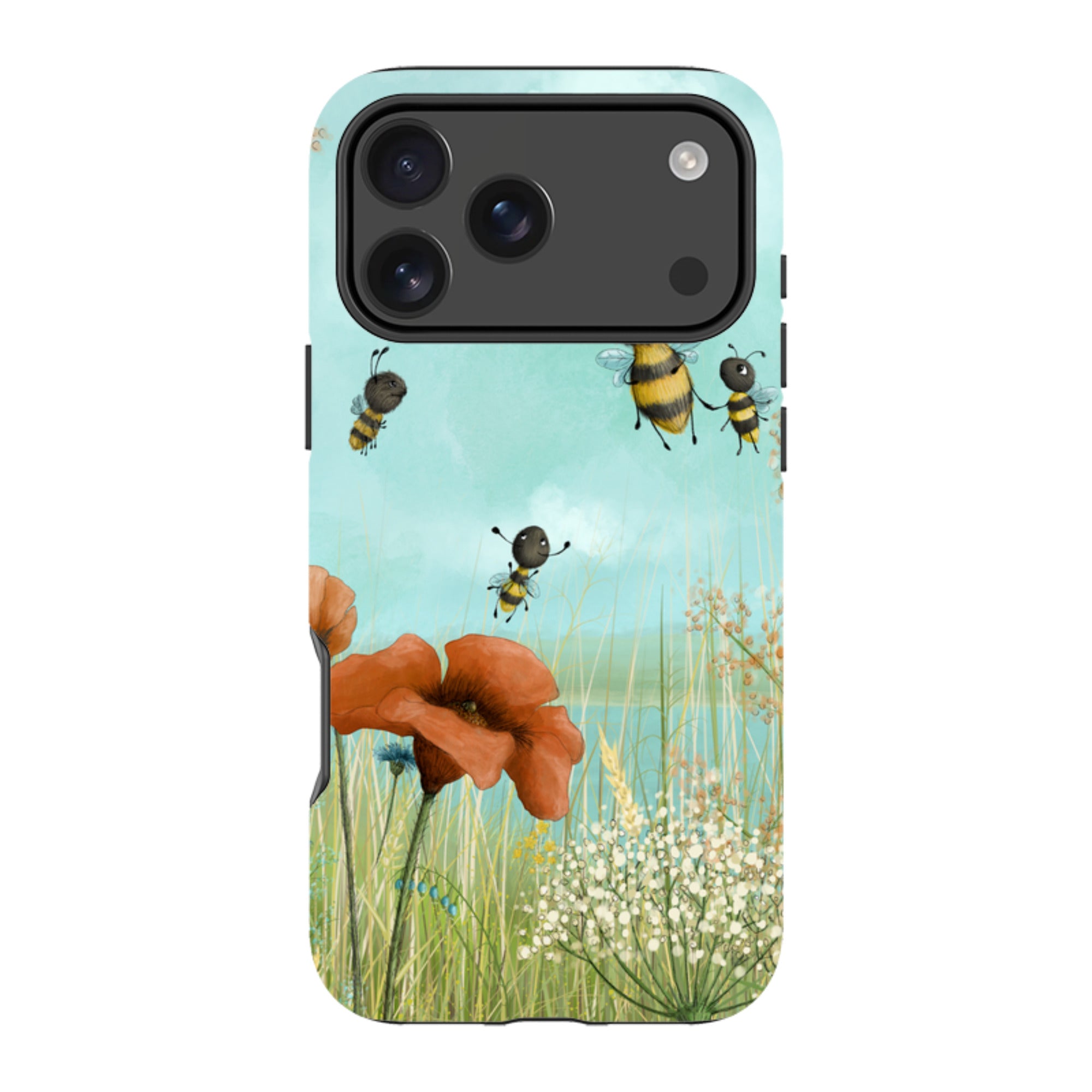 iPhone Tough Case - Flower Field By Maja Lindberg