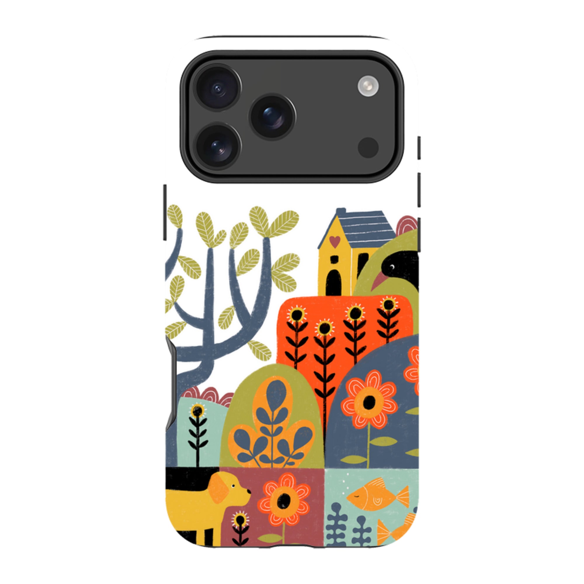iPhone Tough Case - Folkscape By Suzy Taylor