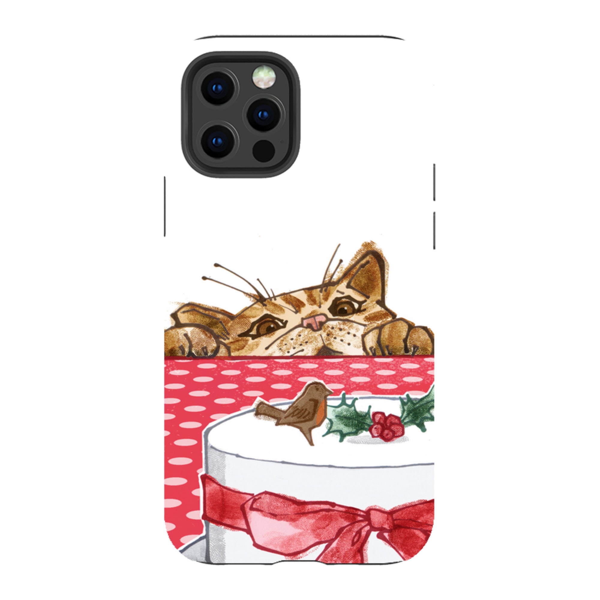 iPhone Tough Case - Cake Cat By Liane Payne