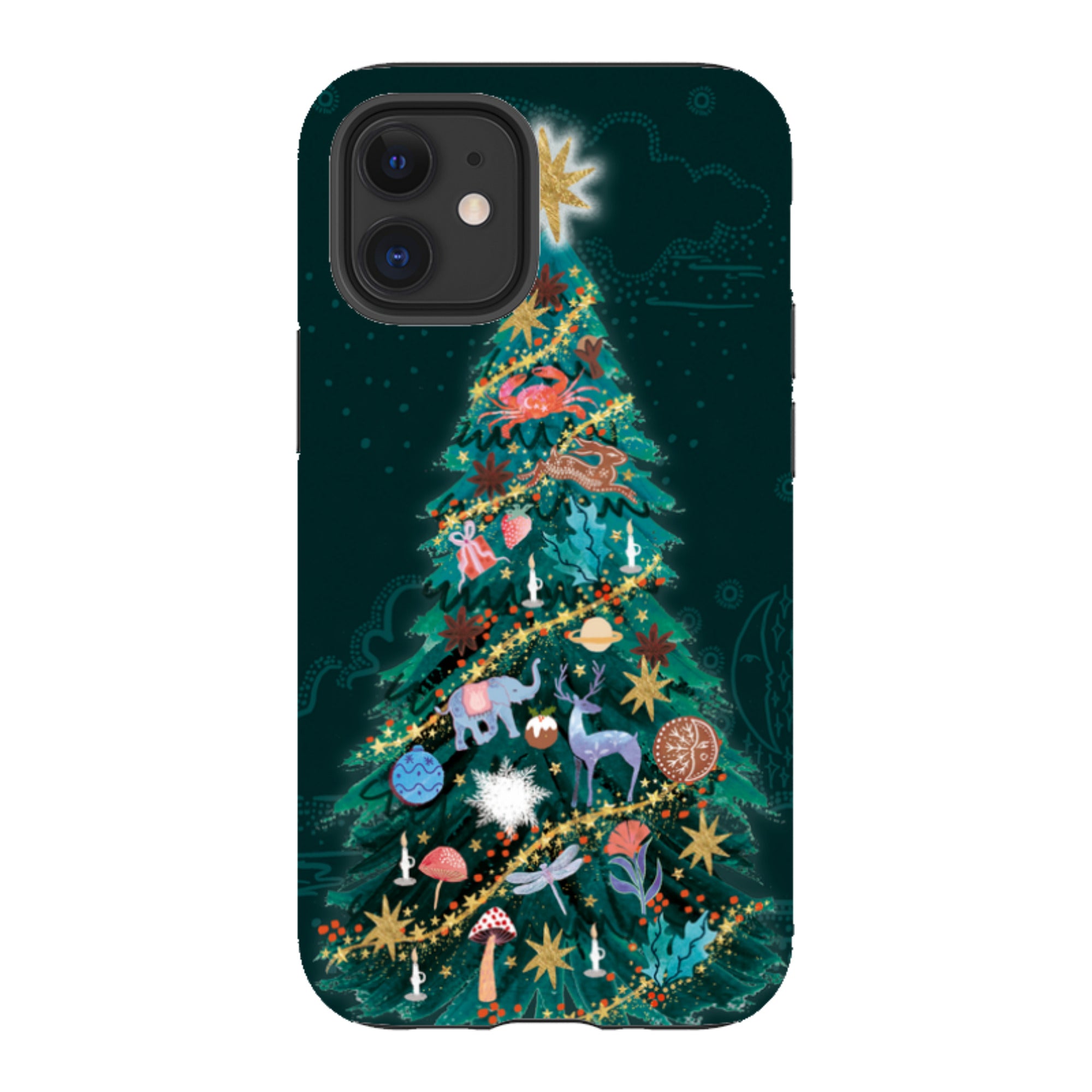 iPhone Tough Case - Kitsch Tree By Emma Frances Grant