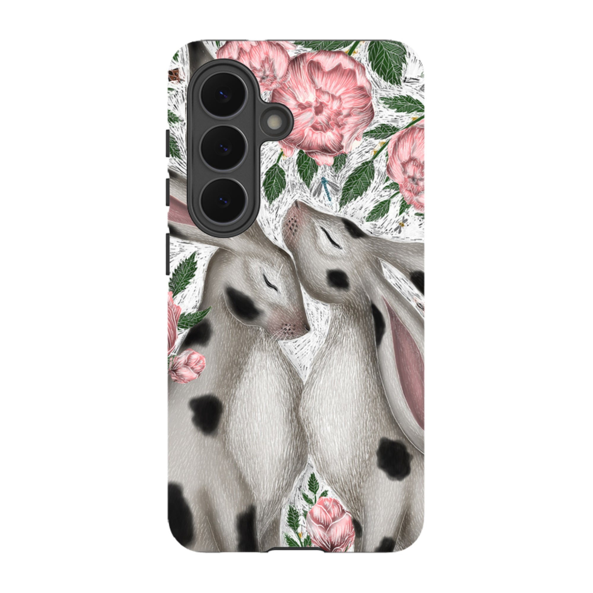 Samsung Tough Case - Hares And Peonies By Catherine Rowe
