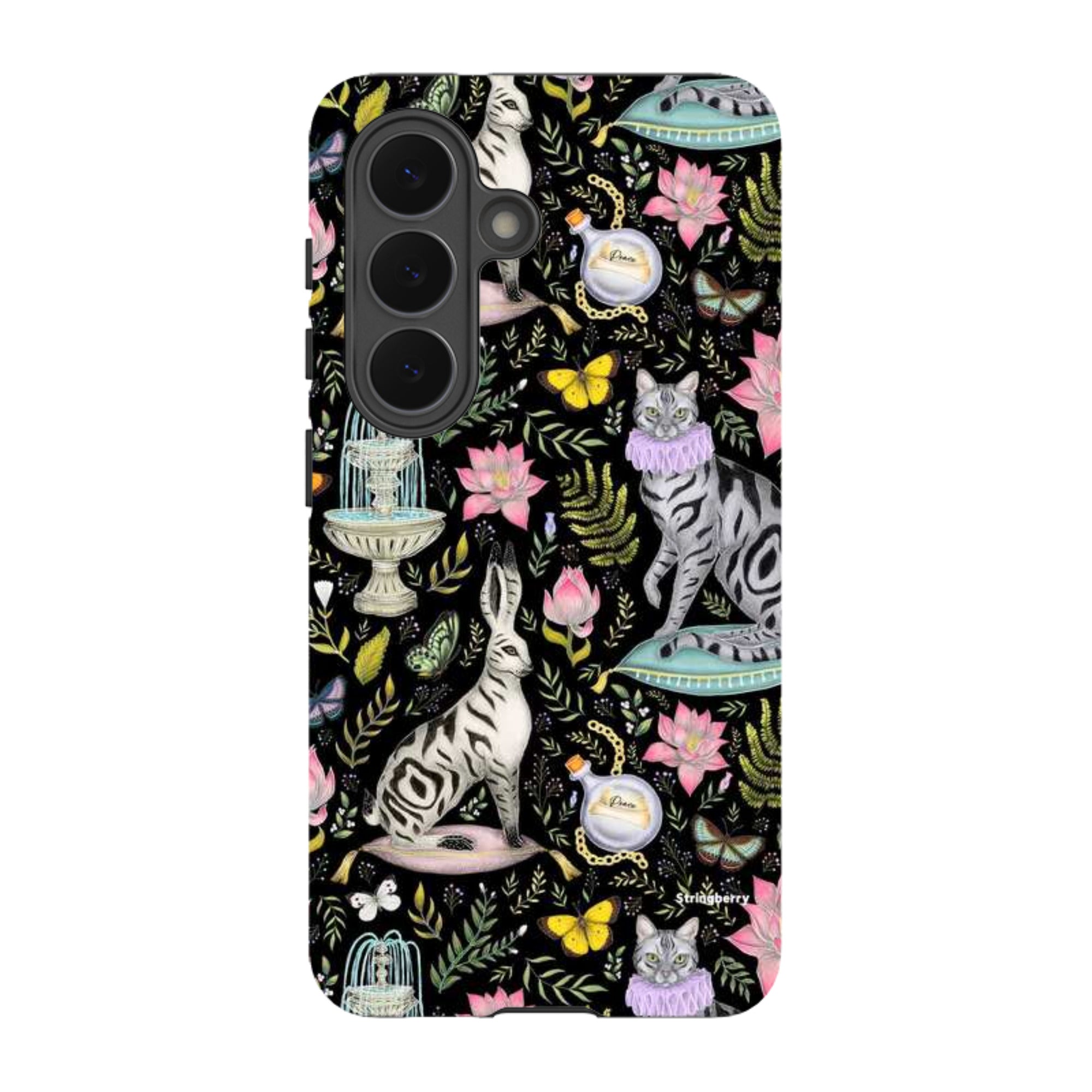Samsung Tough Case - Lotus Garden By Catherine Rowe