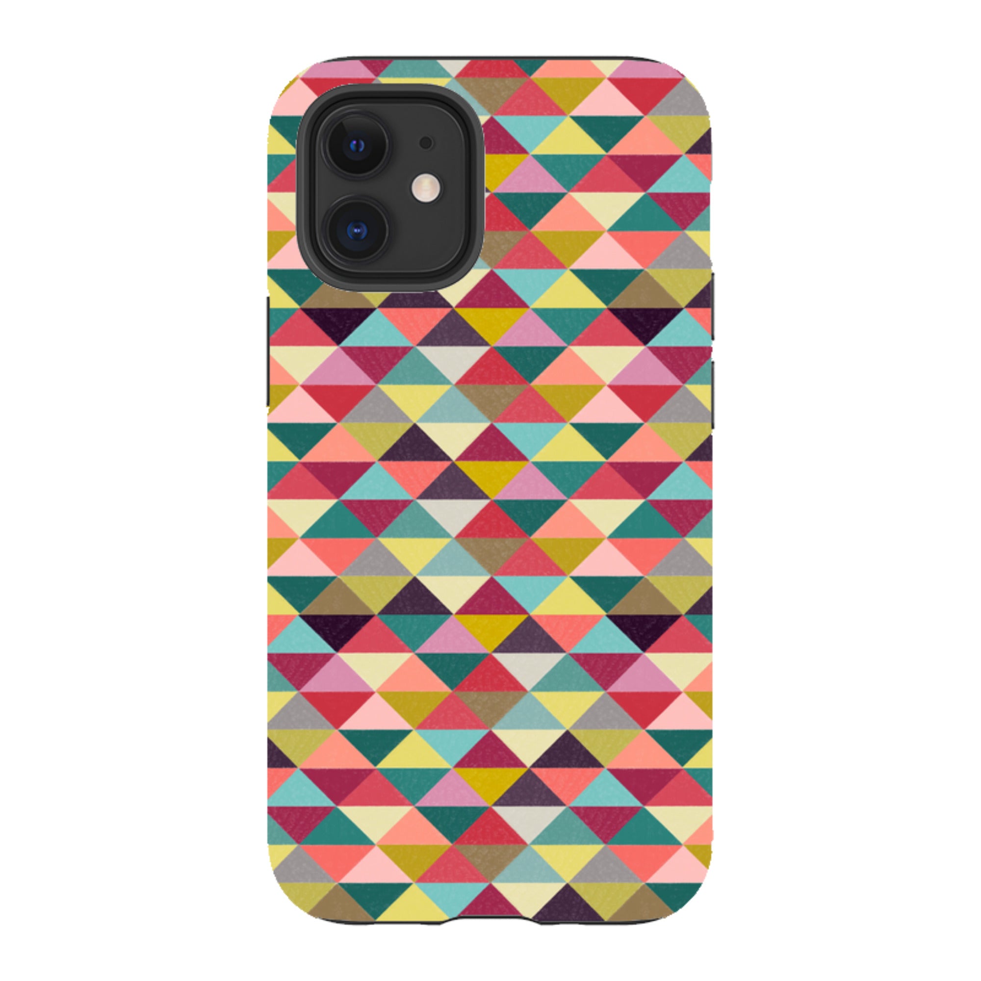 iPhone Tough Case - Triangle Geometric By Suzy Taylor