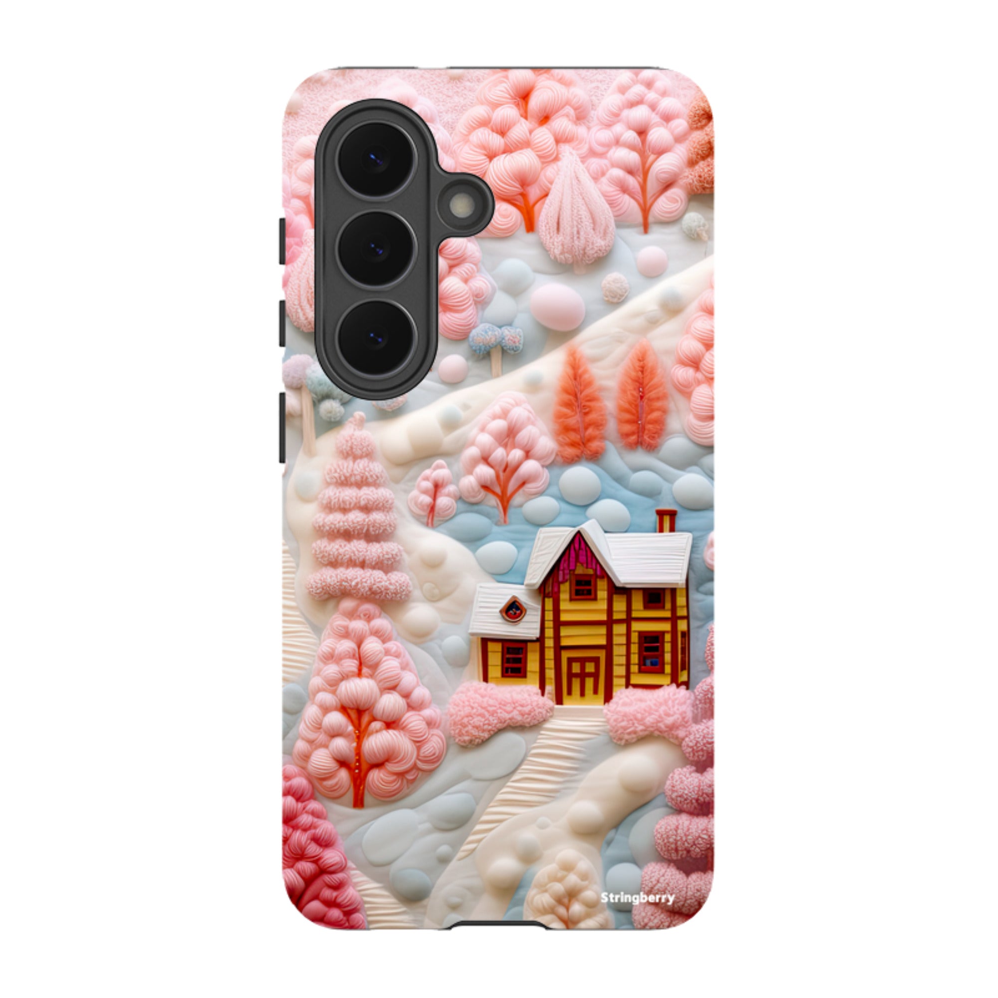 Samsung Tough Case - Embroidery Christmas