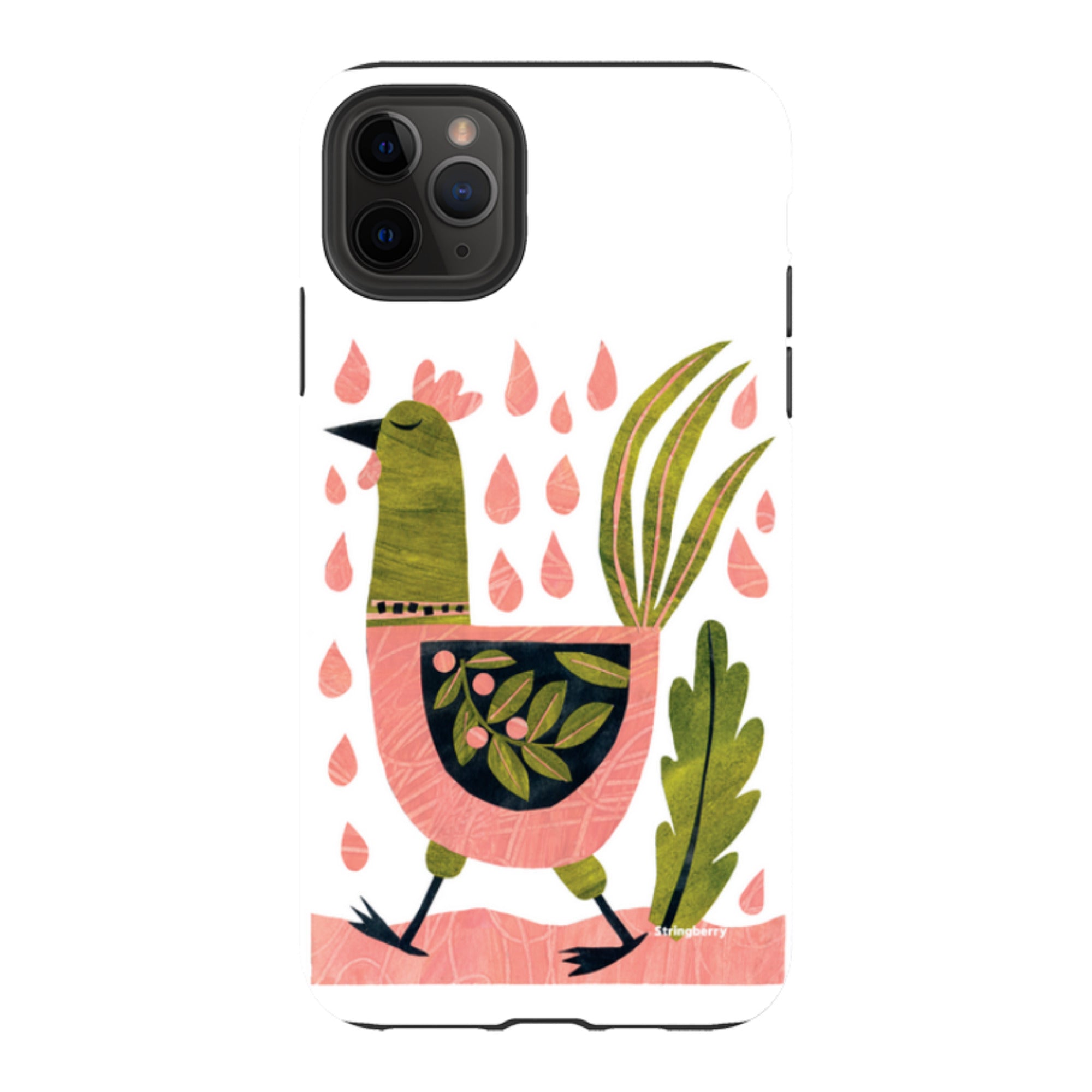 iPhone Tough Case - Folk Chick By Tracey English