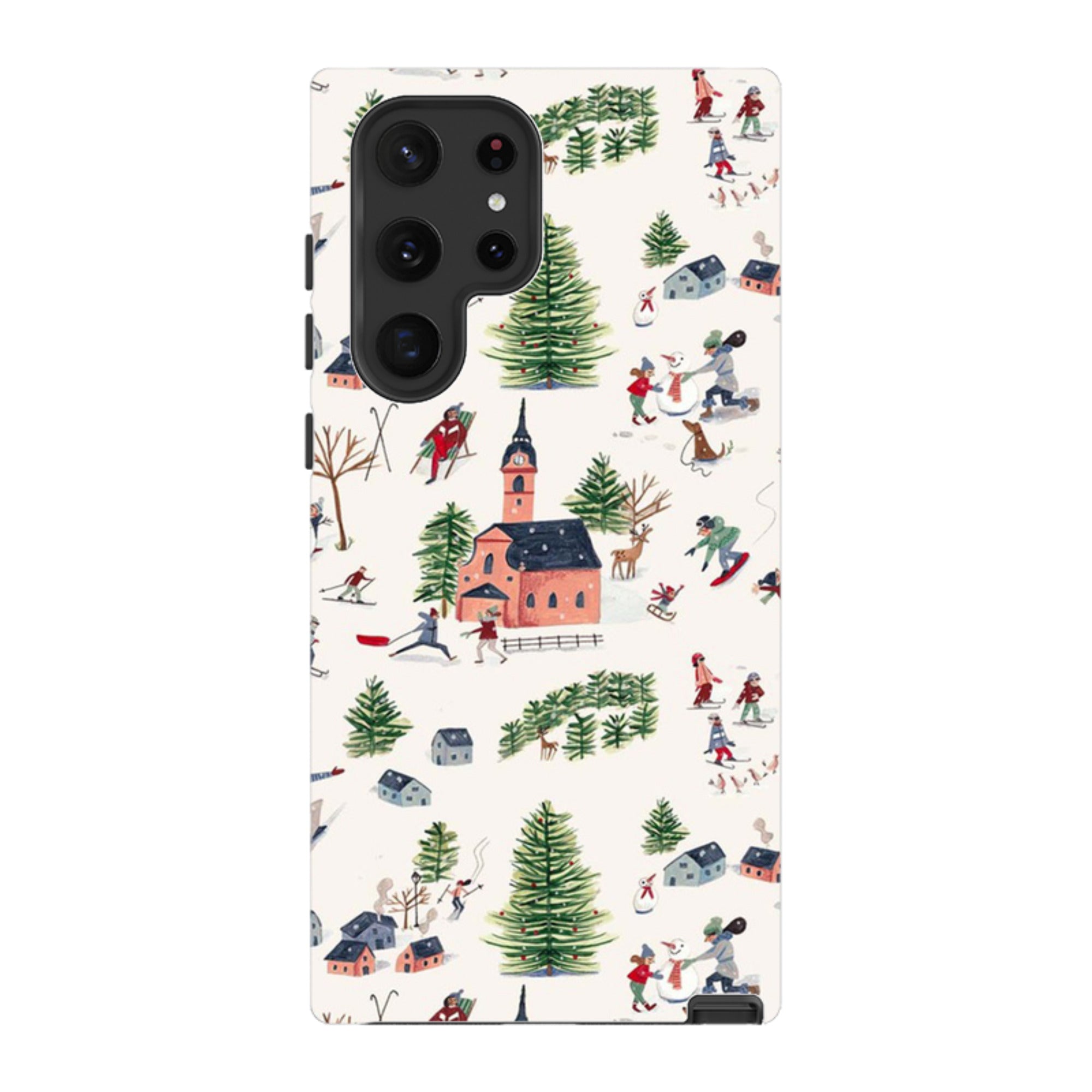 Samsung Tough Case - Skiing By Caroline Bonne Muller