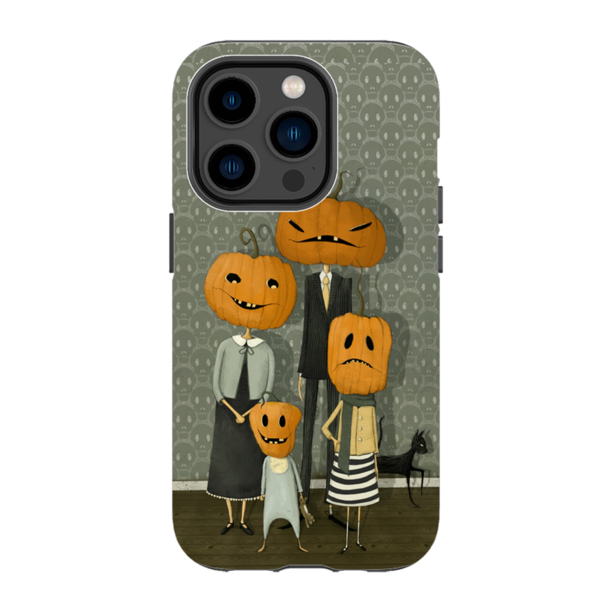 iPhone Tough Case - Pumpkin Family By Maja Lindberg