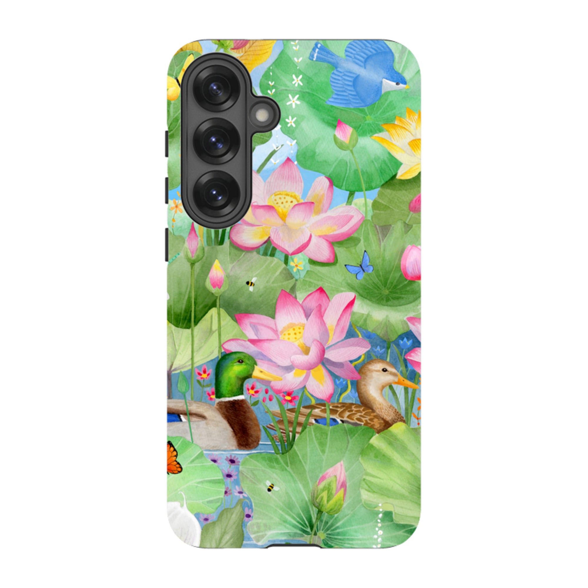 Samsung Tough Case - Waterlily Pond By Bex Parkin