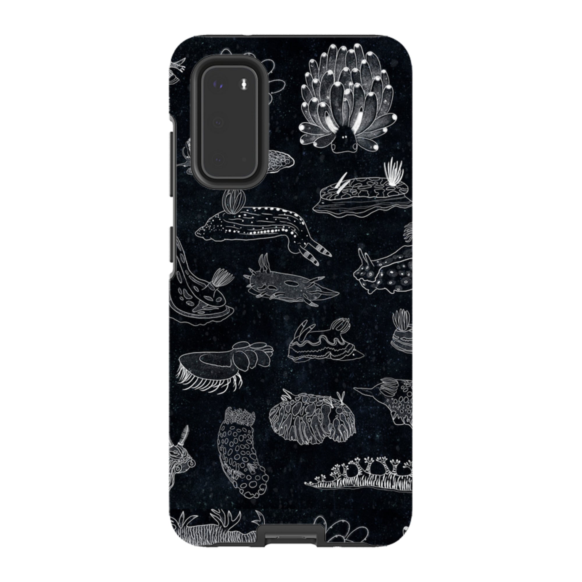 Samsung Tough Case - Nudibranch Line Drawing By Katherine Quinn