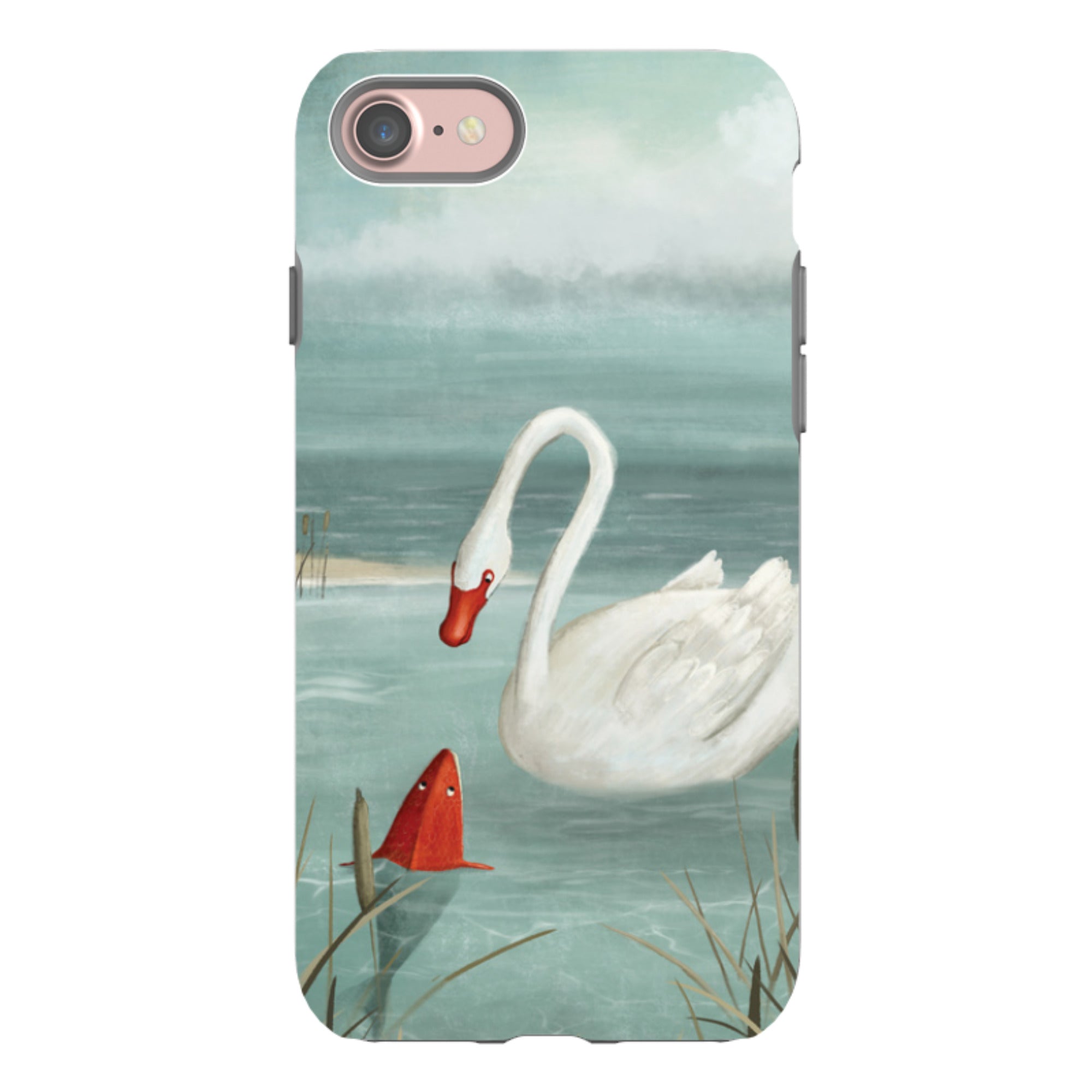 iPhone Tough Case - Swanfish By Maja Lindberg