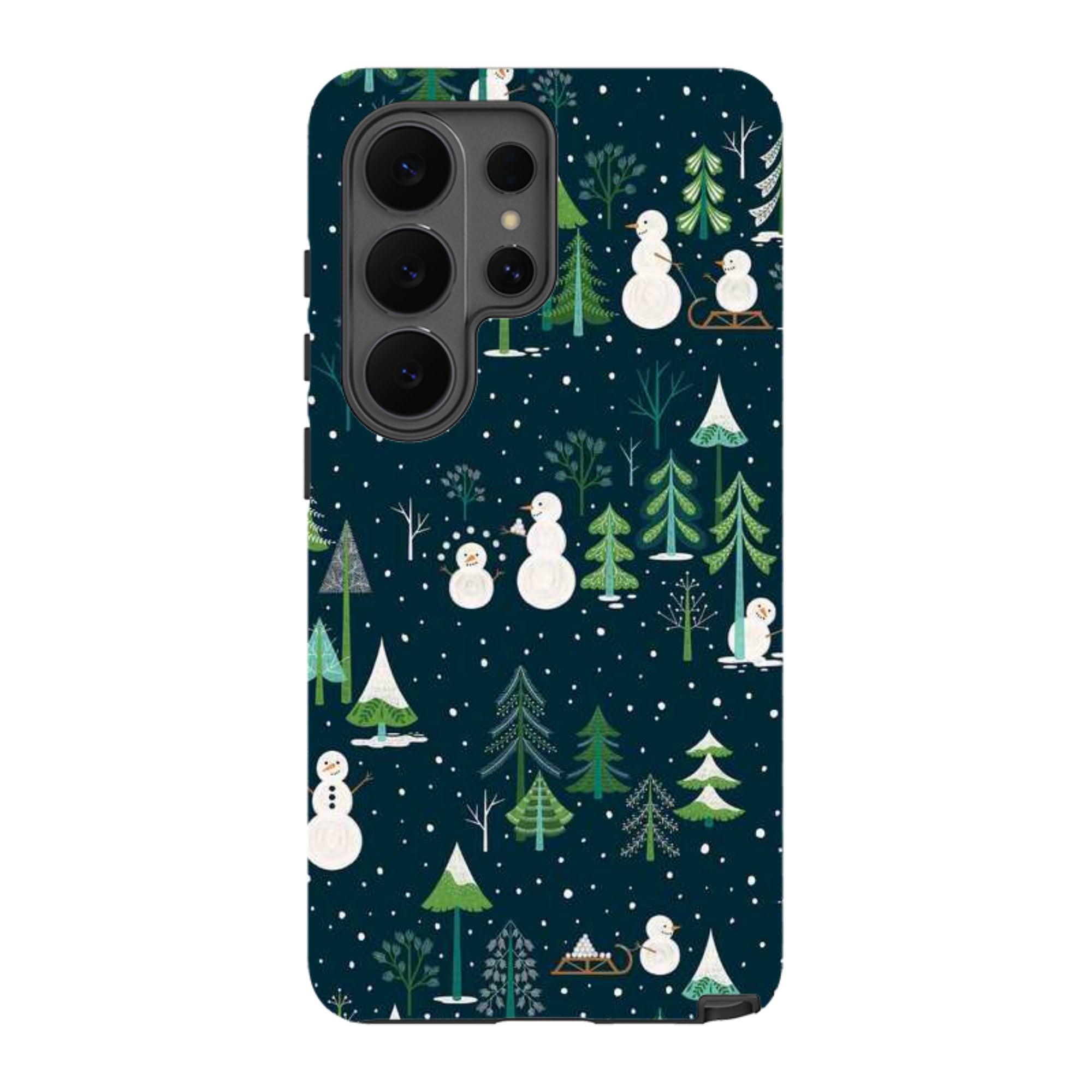 Samsung Tough Case - Snowman Playground By Jenny Zemanek