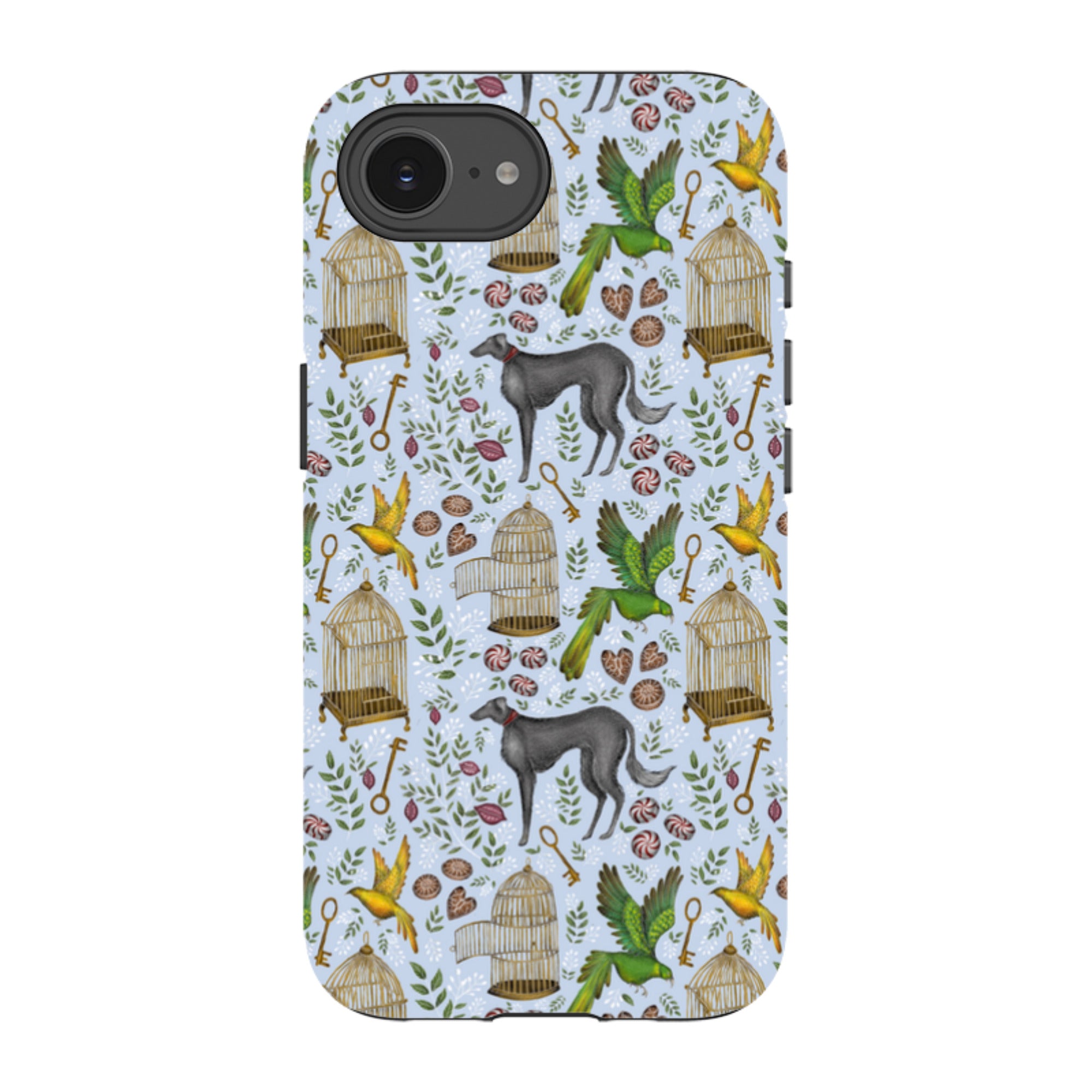 iPhone Tough Case - Amsterdam Blue By Catherine Rowe