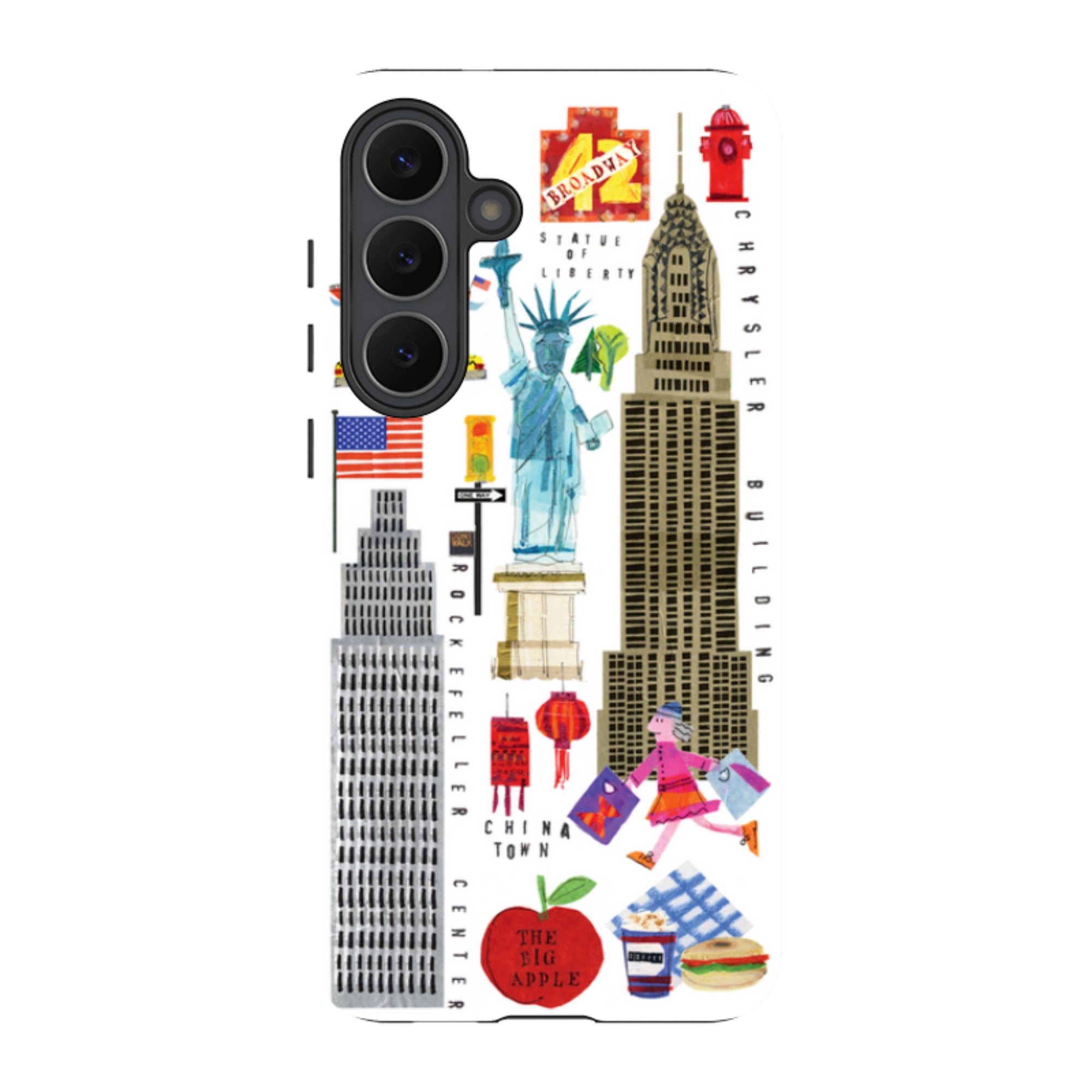 Samsung Tough Case - New York Icons By Tracey English