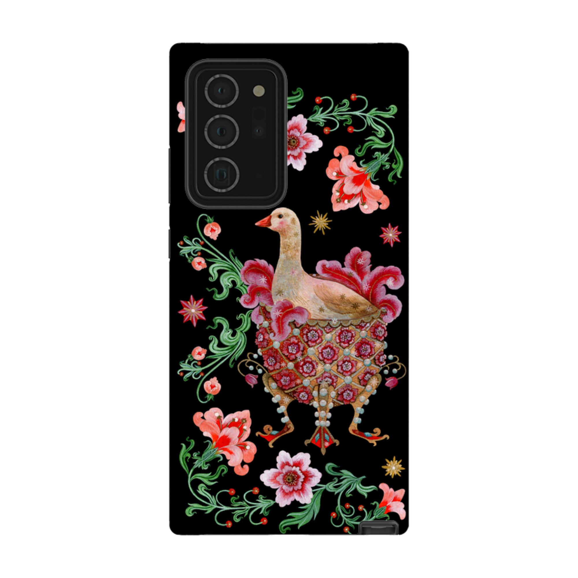 Samsung Tough  Case - Six Geese A Laying By Maria Matos