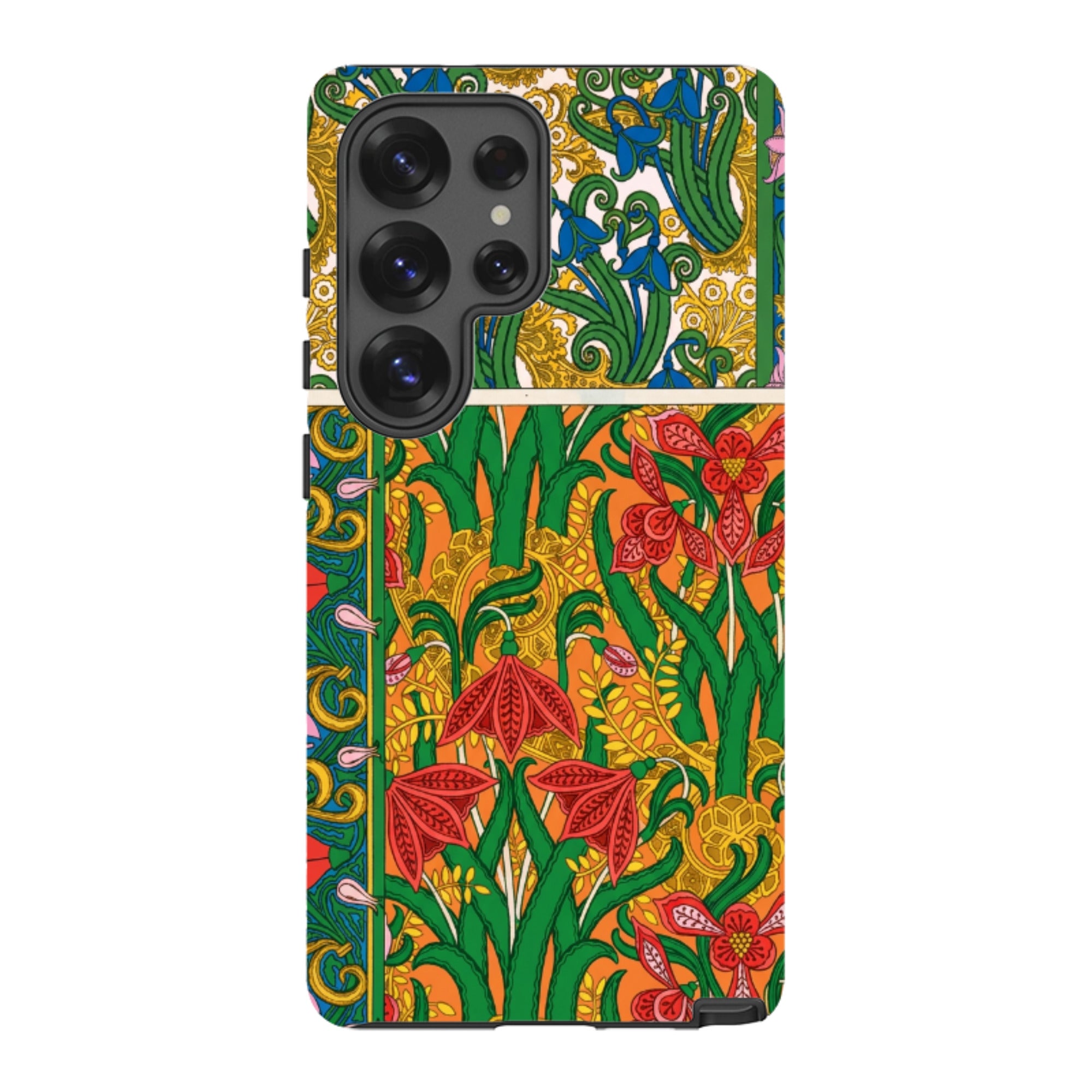 Samsung Tough Case - Vintage Art Nouveau Lily