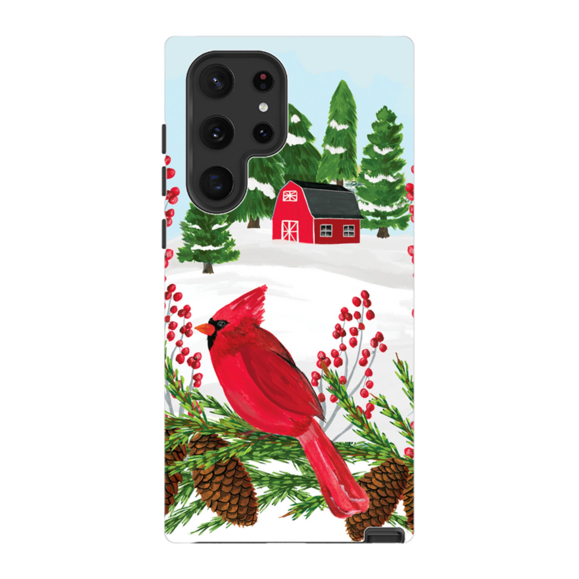 Samsung Tough Case - Countryside Christmas By Abby Jacobs