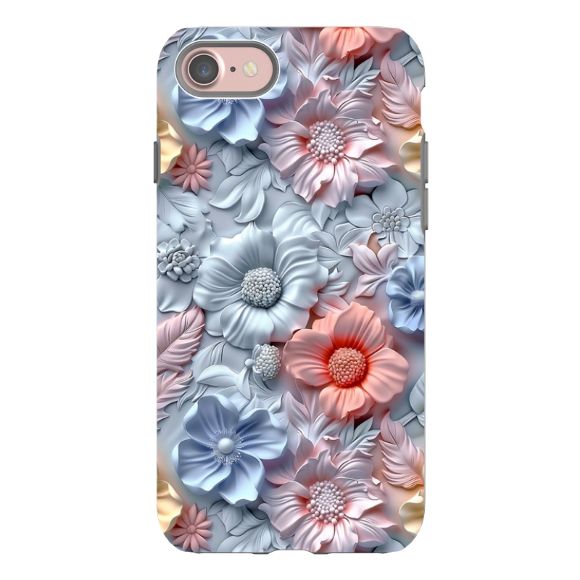 iPhone Tough Case -Marigold Floral