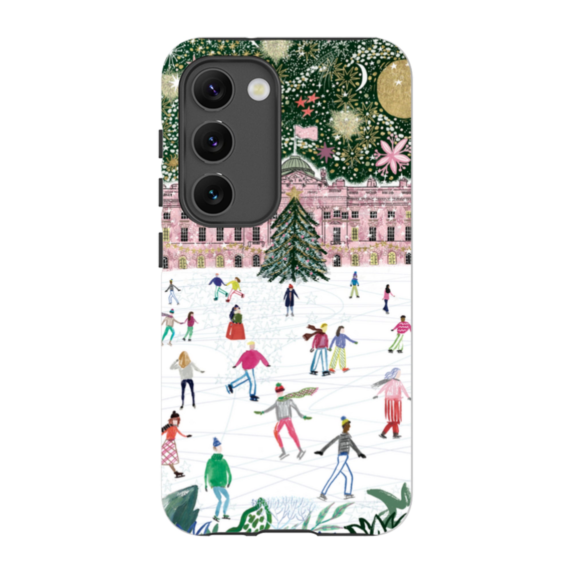 Samsung Tough Case - Skating At Somerset House By Emma Frances Grant