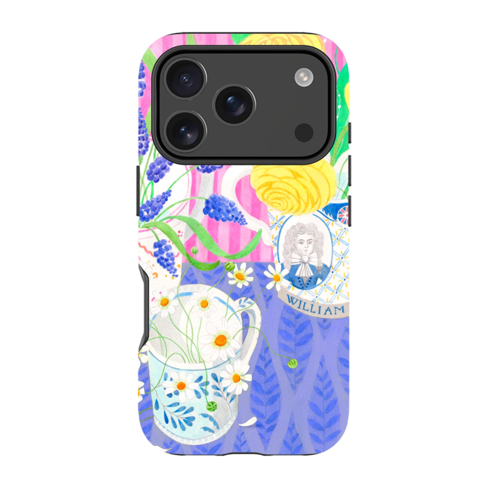 iPhone Tough Case - Muscari Flowers By Bex Parkin