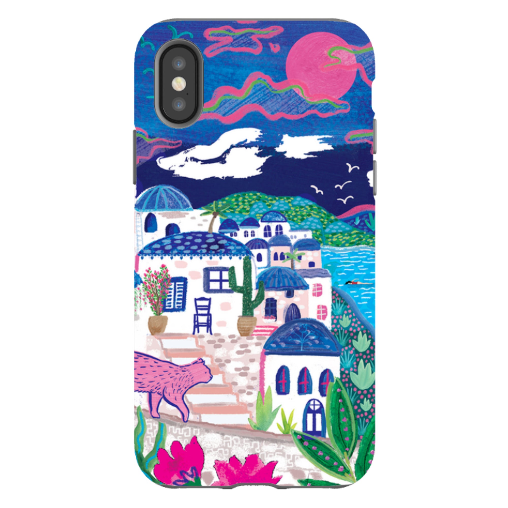 iPhone Tough Case - Sapphire Seas II By Emma Frances Grant