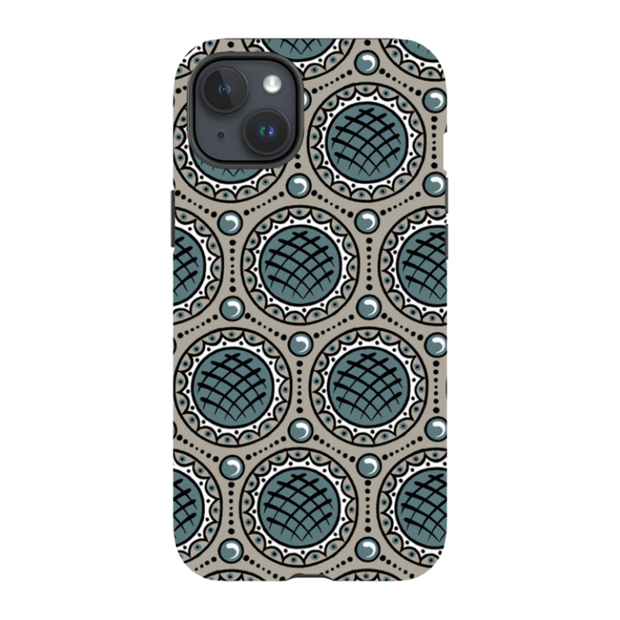 iPhone Tough Case - Charleston Green By Cressida Bell
