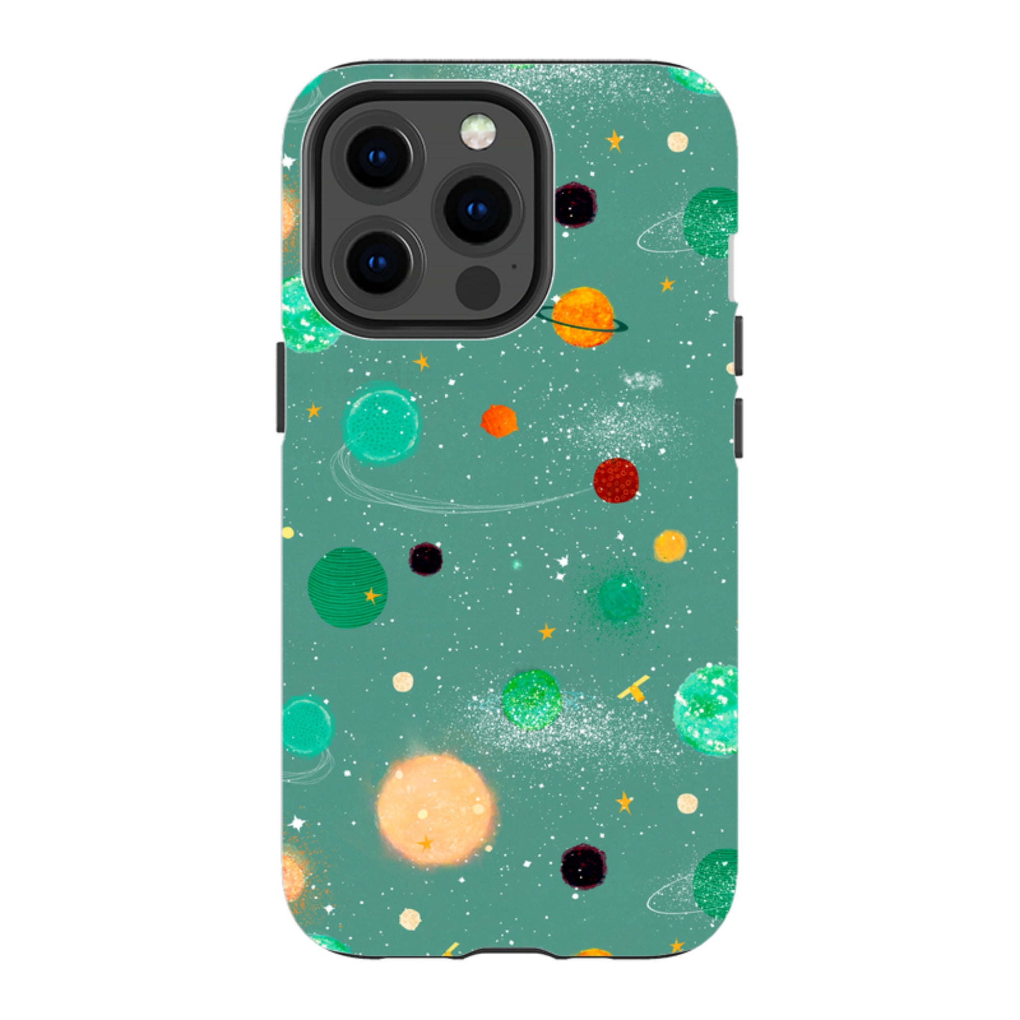 iPhone MagSafe Tough Case - Far Far Away Green By Katherine Quinn