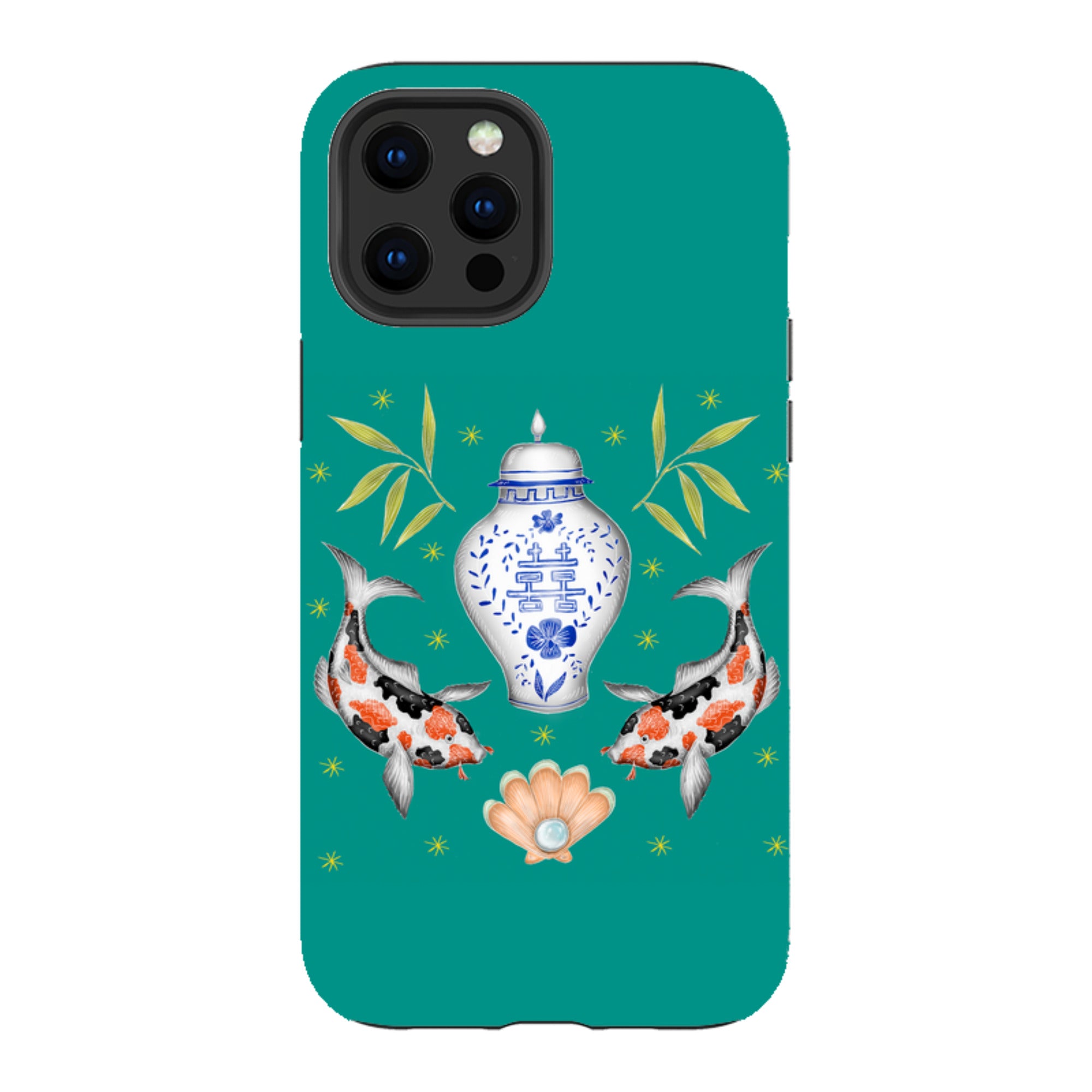 iPhone Tough Case - Koi Carp By Catherine Rowe