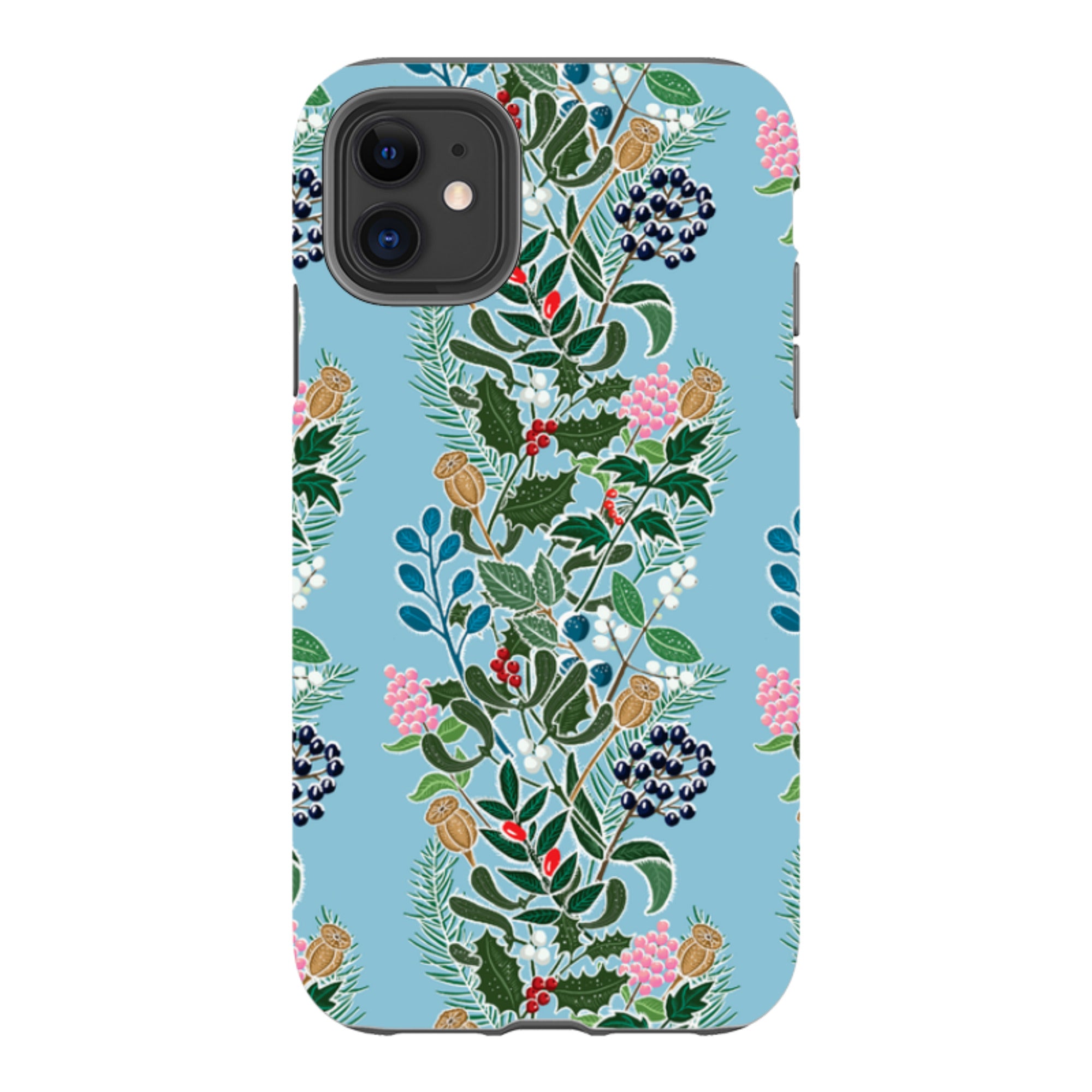 iPhone Tough Case - Winter Hedge-2 By kate Heiss