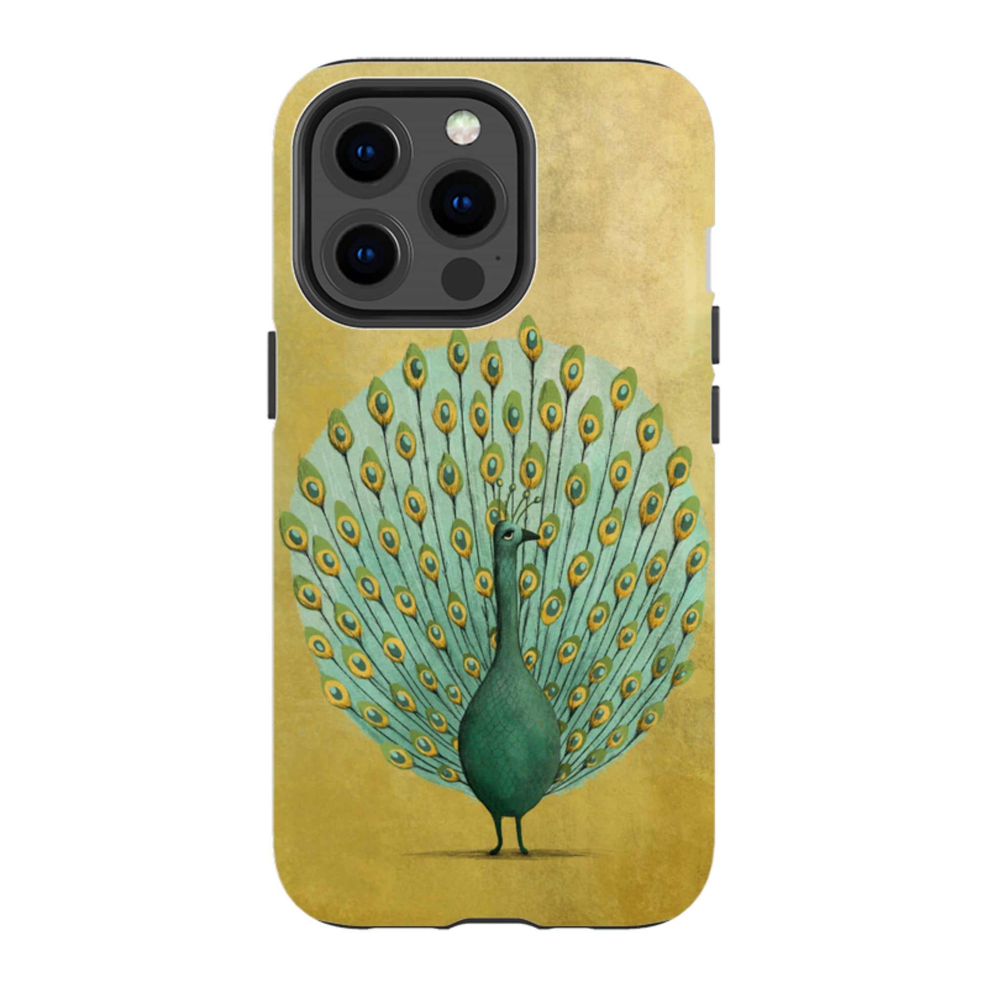 iPhone Tough Case - Peacock By Maja Lindberg