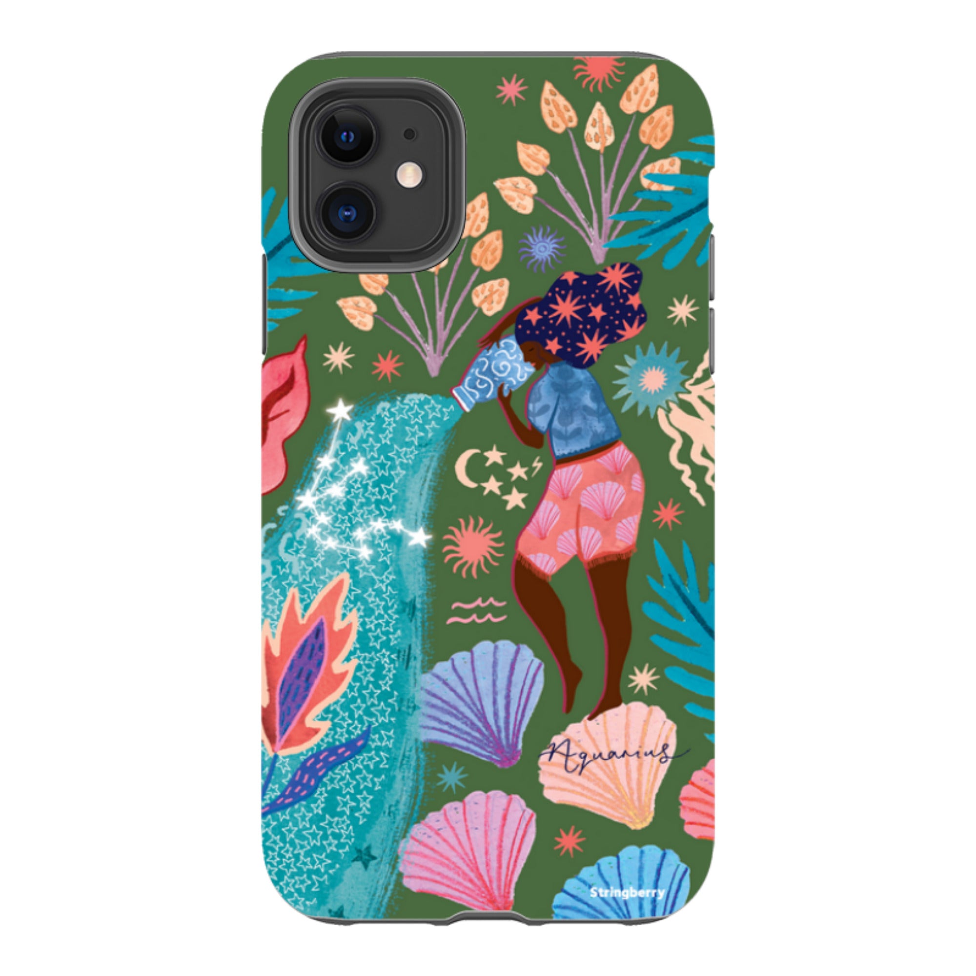 iPhone Tough Case - Aquarius By Emma Frances Grant