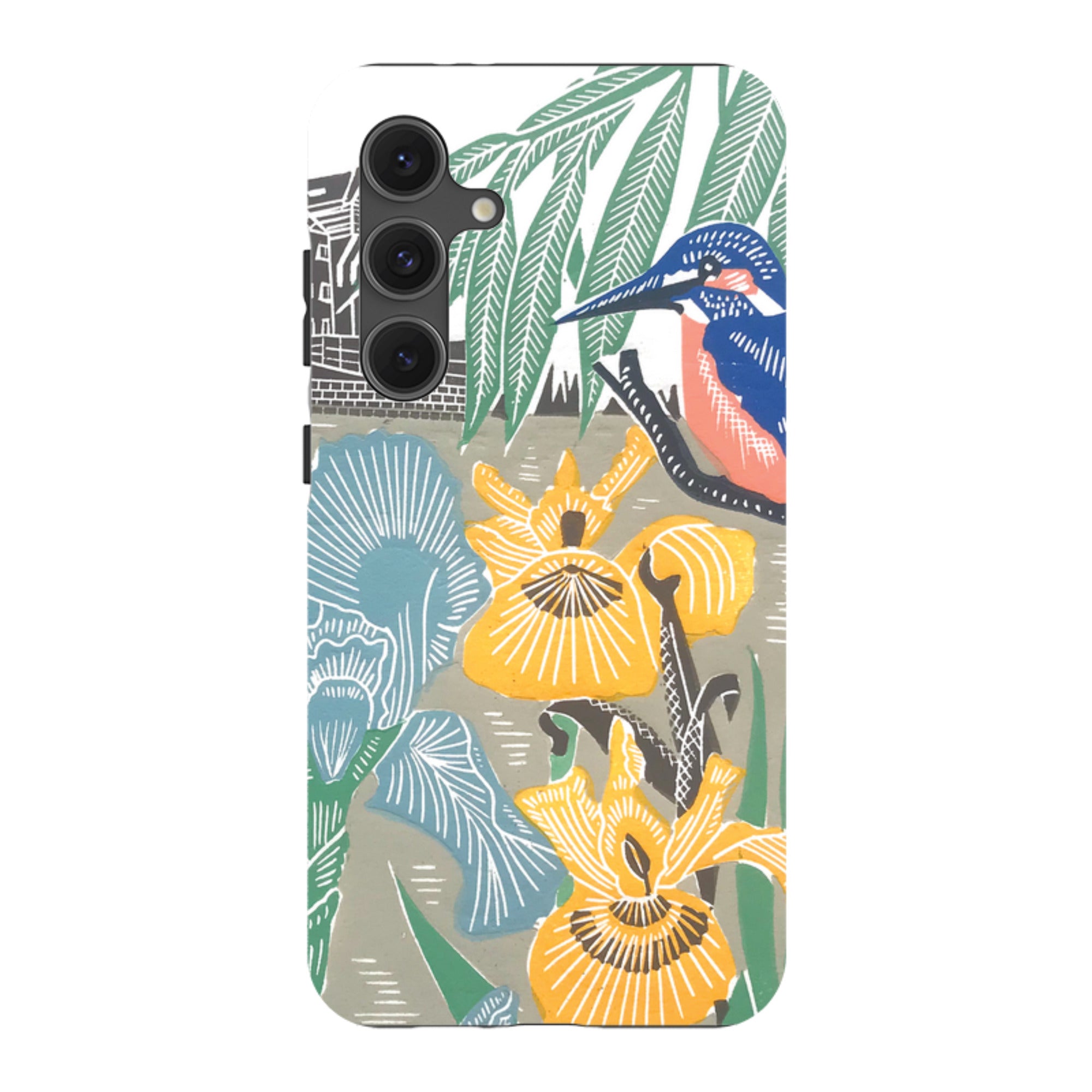Samsung Tough Case - KIngfisher At The Mill By Kate Heiss