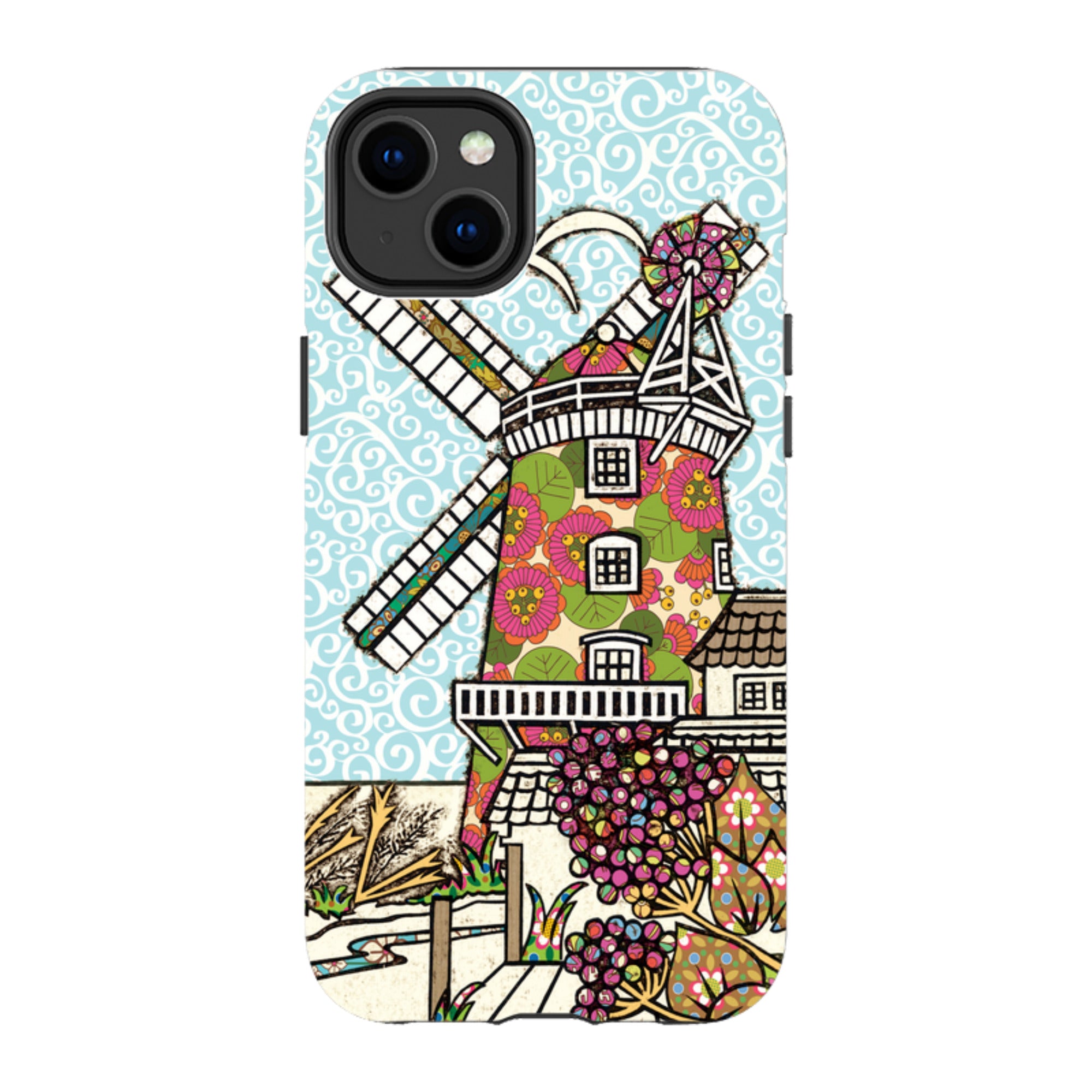iPhone Tough Case - Cley Windmill By Amelia Bowman
