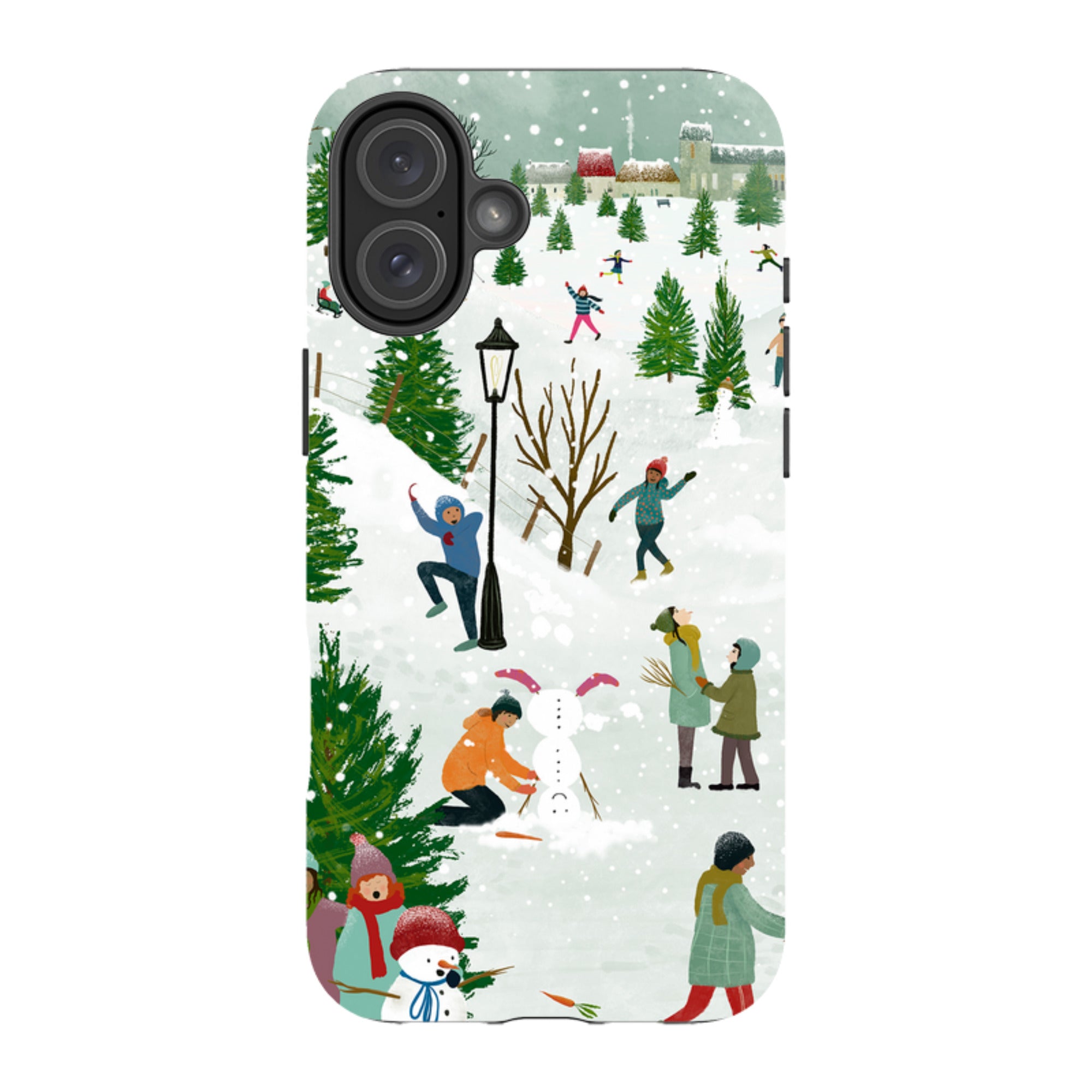 iPhone Tough Case - Let It Snow By Katherine Quinn