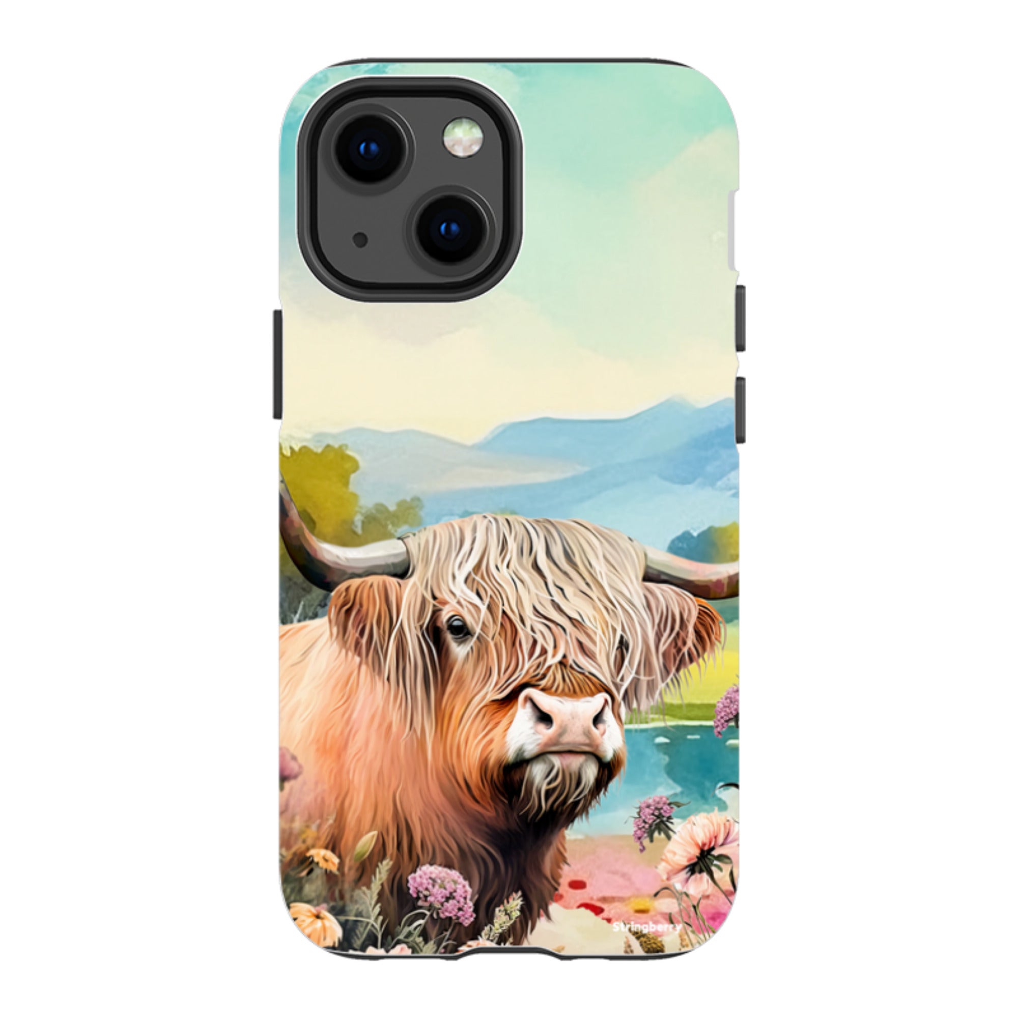 iPhone Tough Case - Highland Cow I